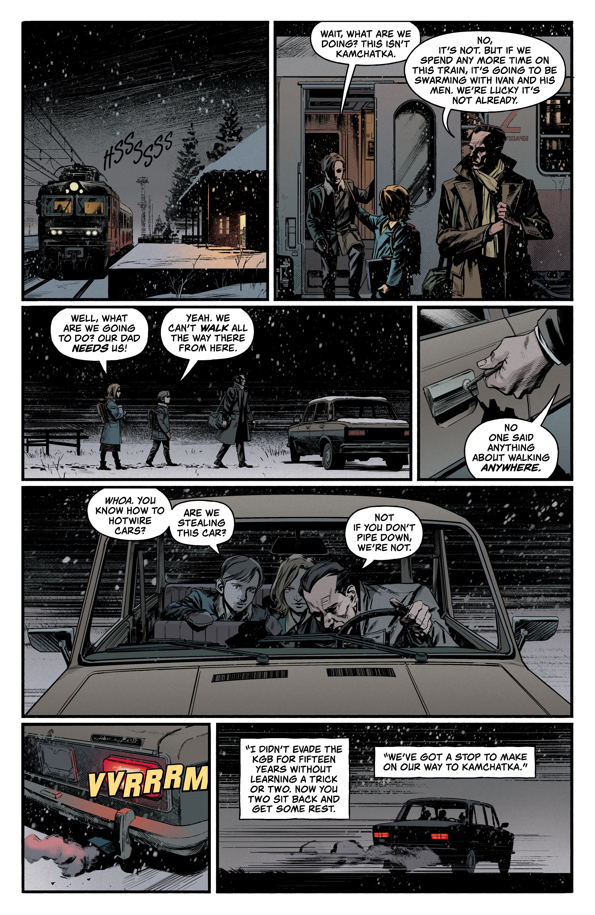 Read online Stranger Things: Kamchatka comic -  Issue #3 - 8