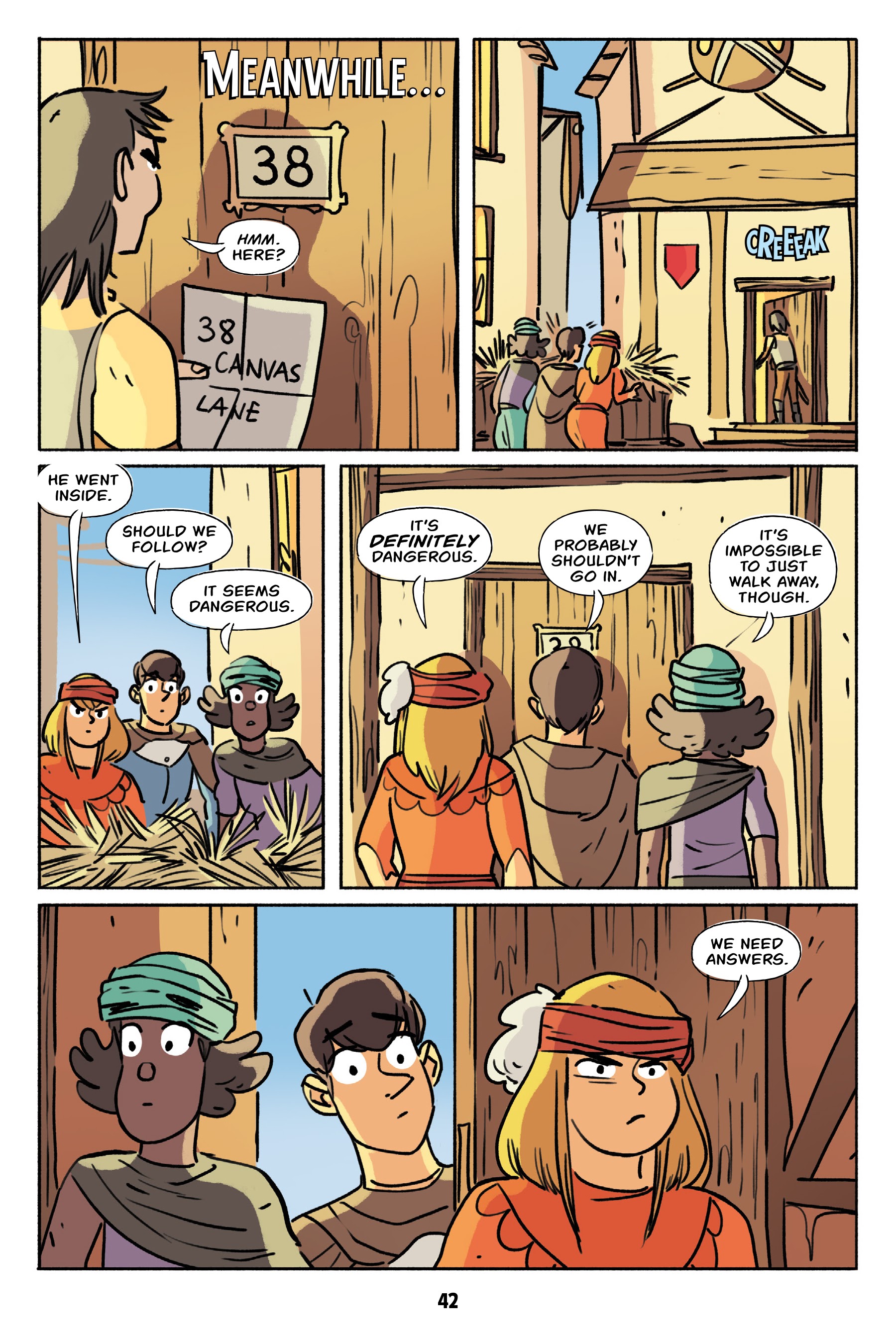 Read online Wrassle Castle comic -  Issue #3 - 43