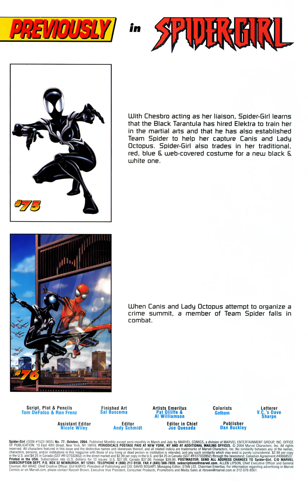 Read online Spider-Girl (1998) comic -  Issue #77 - 2