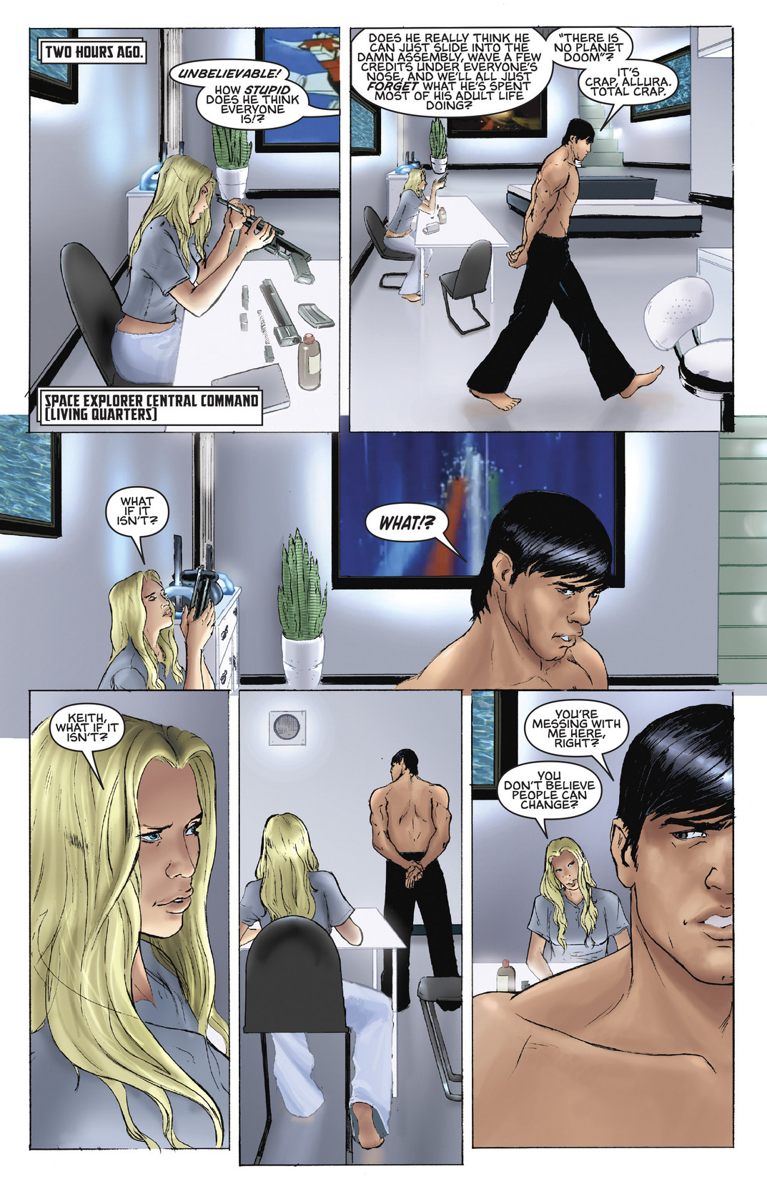 Read online Voltron comic -  Issue #7 - 14