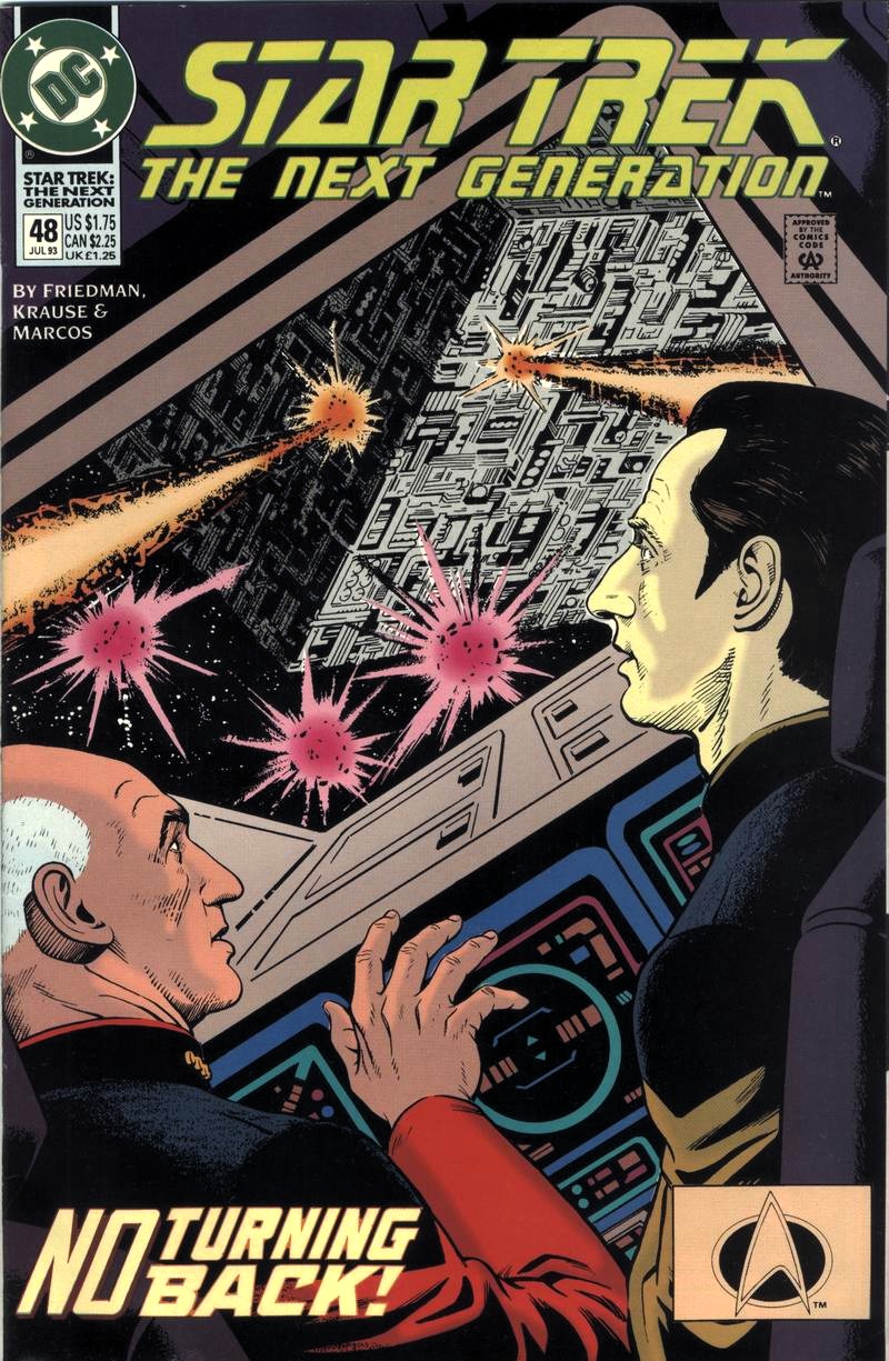 Read online Star Trek: The Next Generation (1989) comic -  Issue #48 - 1