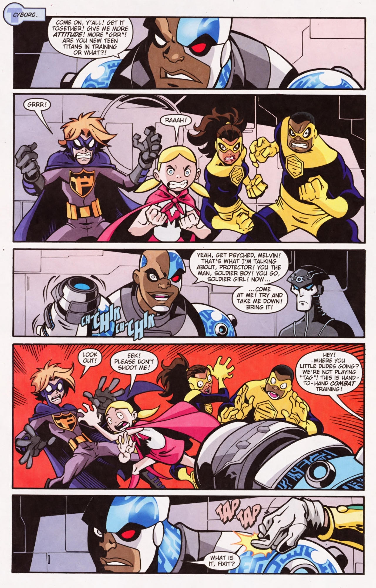 Read online Teen Titans Go! (2003) comic -  Issue #55 - 5