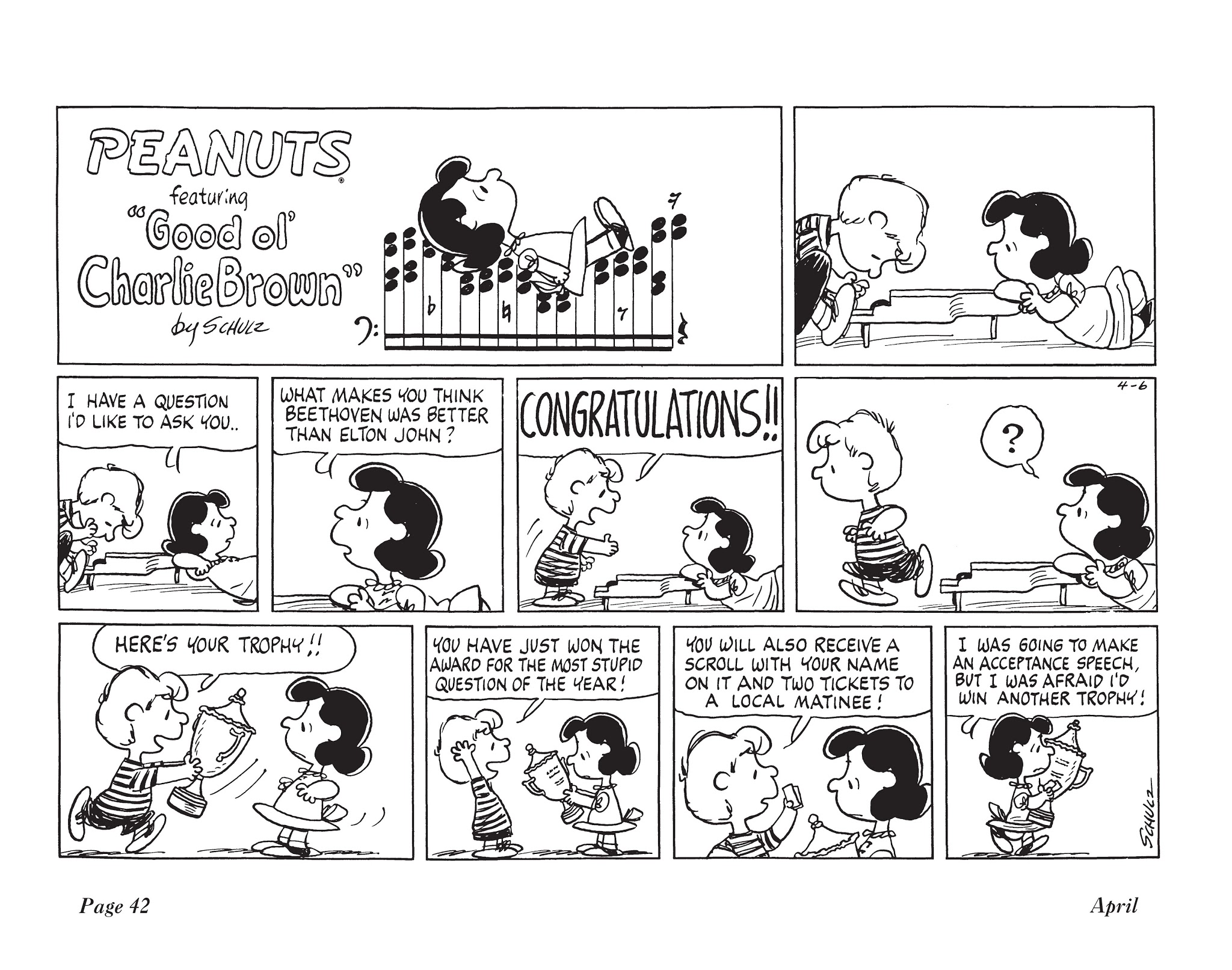Read online The Complete Peanuts comic -  Issue # TPB 13 - 58