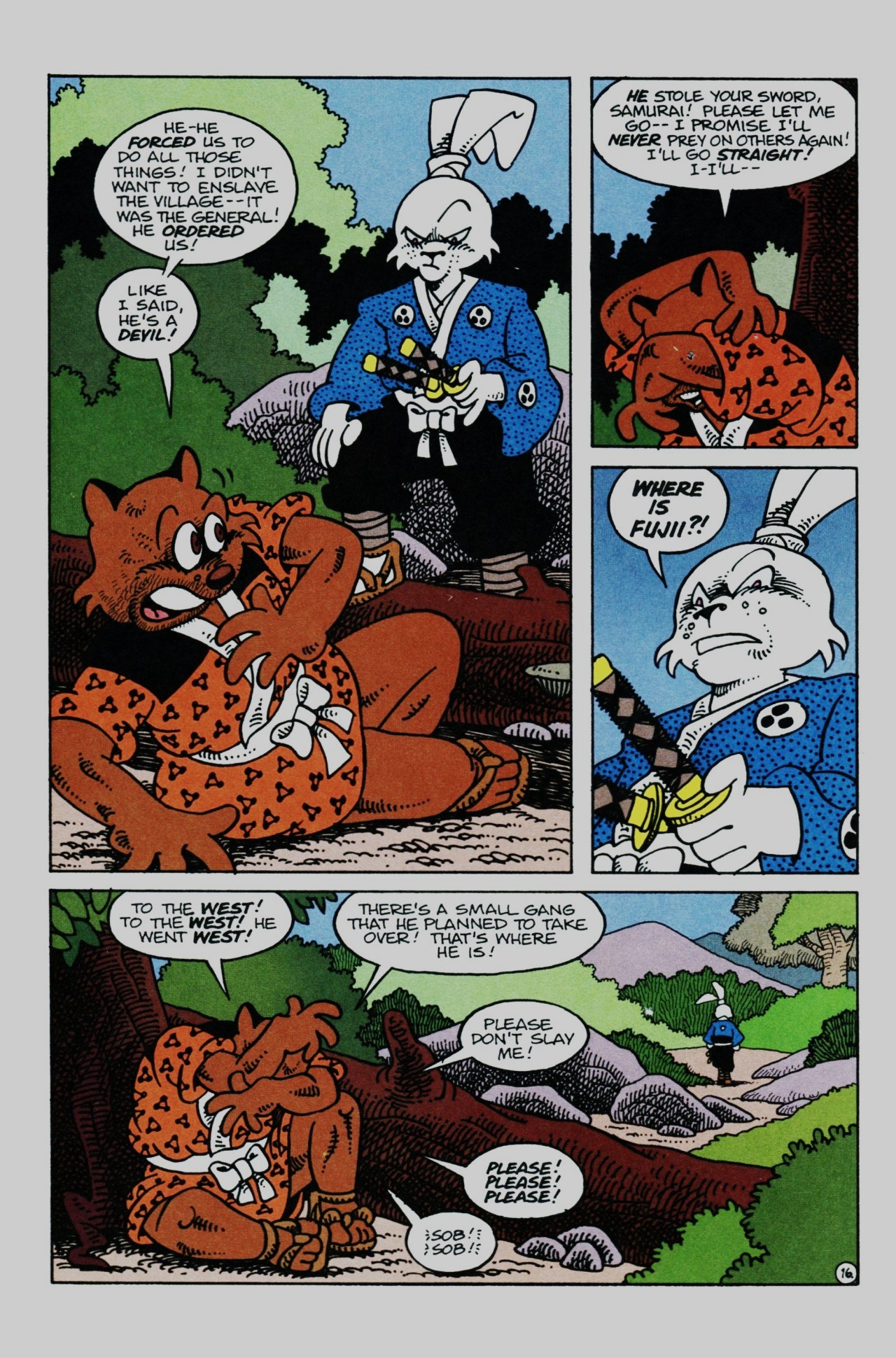 Read online Usagi Yojimbo (1993) comic -  Issue #11 - 17