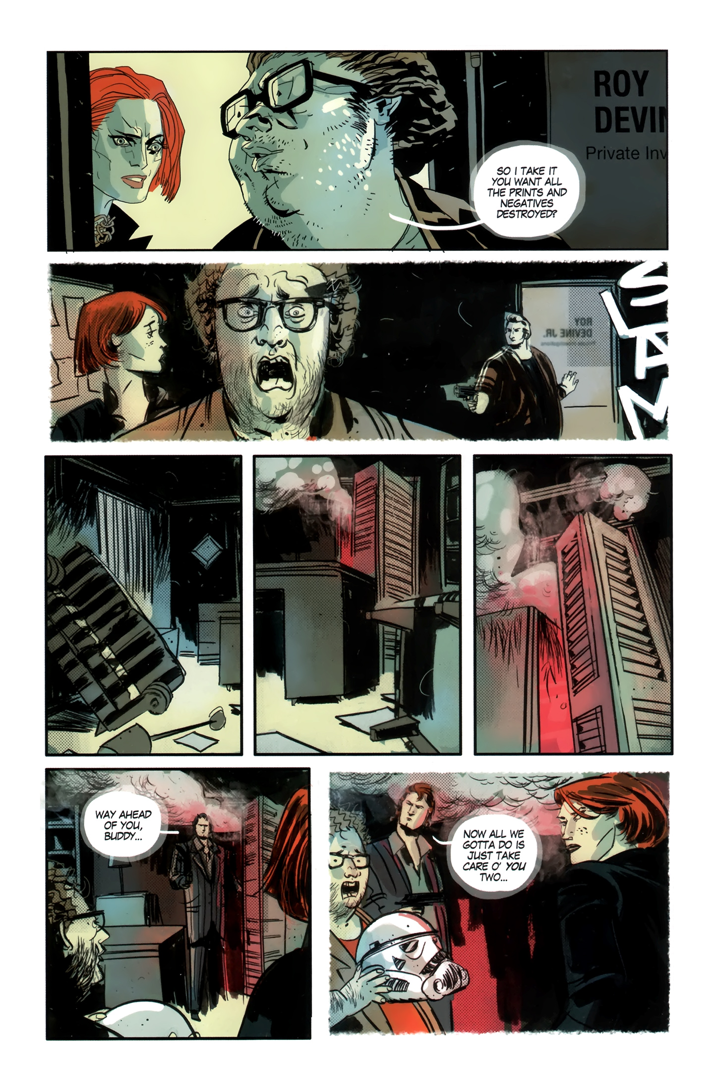 Read online Blue Estate comic -  Issue #9 - 8