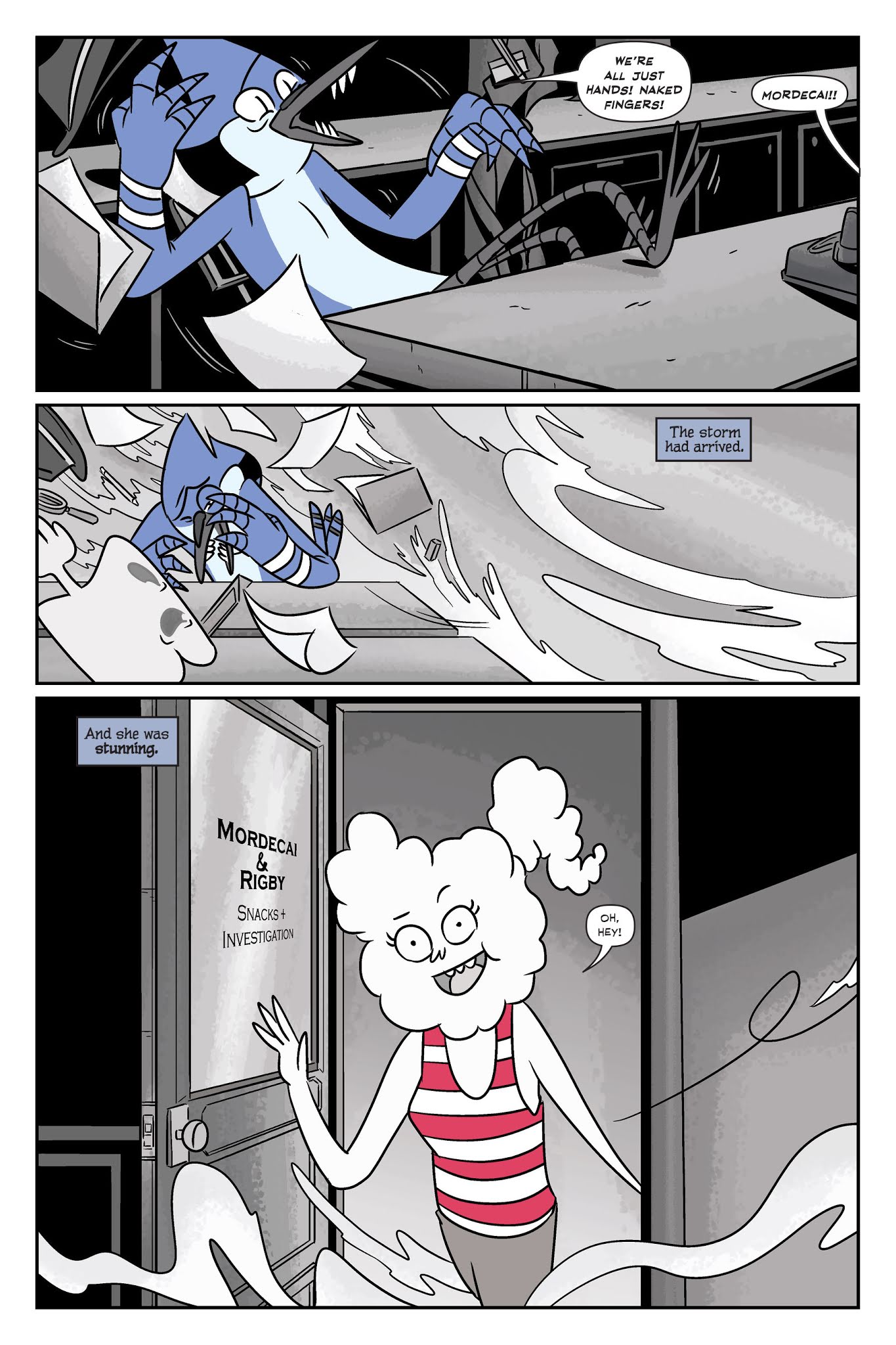 Read online Regular Show: Noir Means Noir, Buddy comic -  Issue # TPB (Part 1) - 33