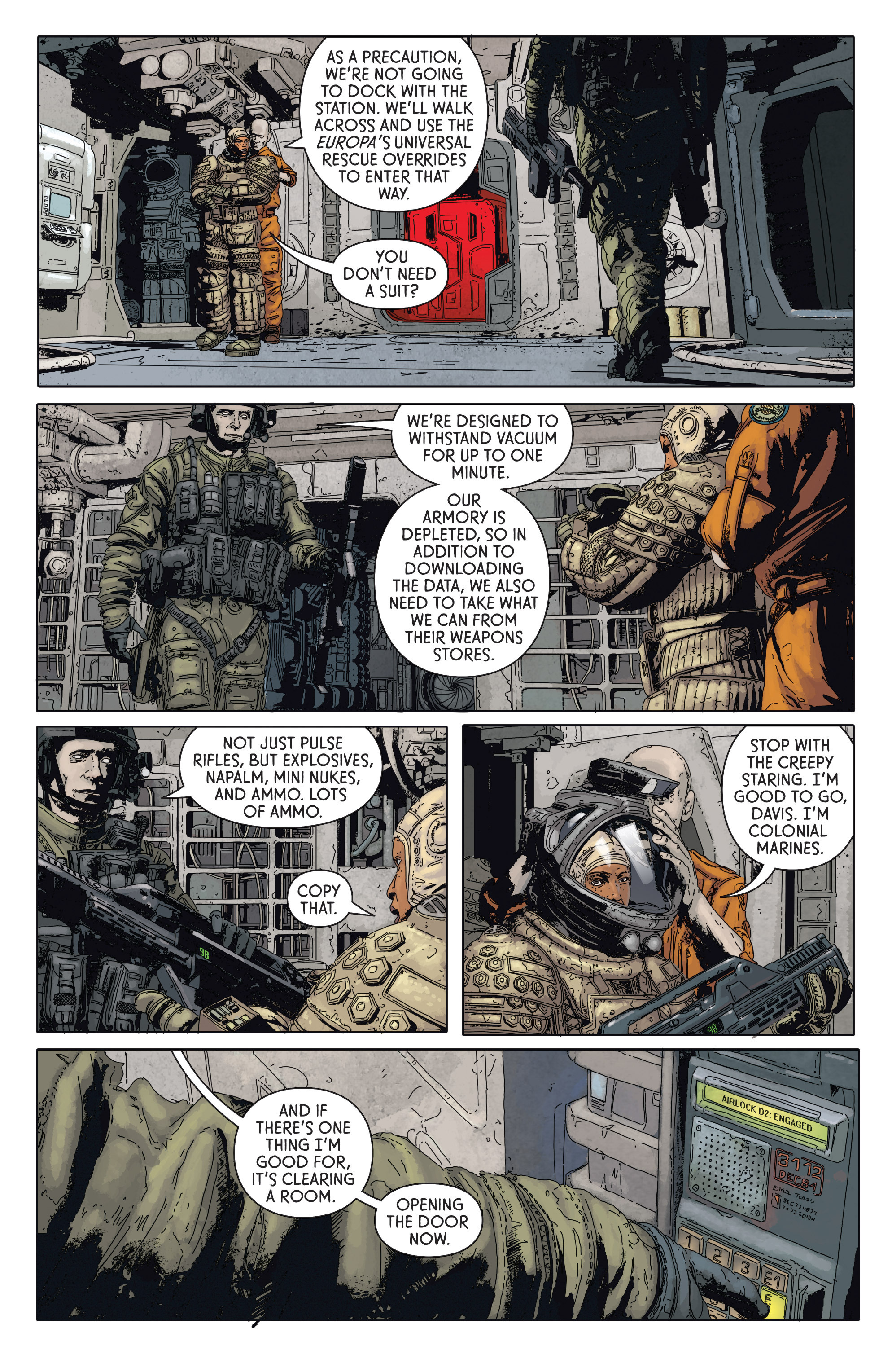 Read online Aliens: Defiance comic -  Issue #2 - 5