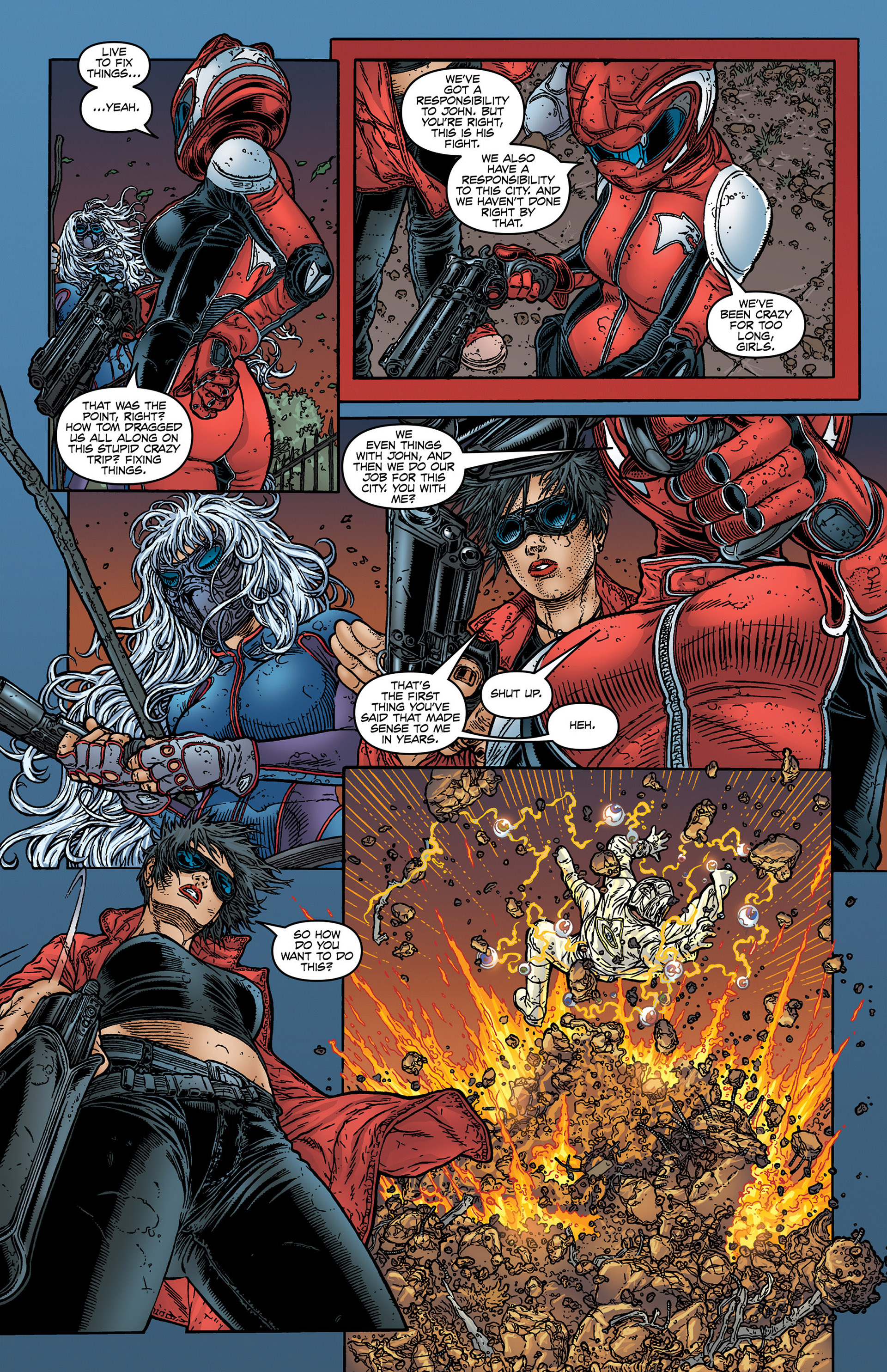 Read online Black Summer comic -  Issue #7 - 9