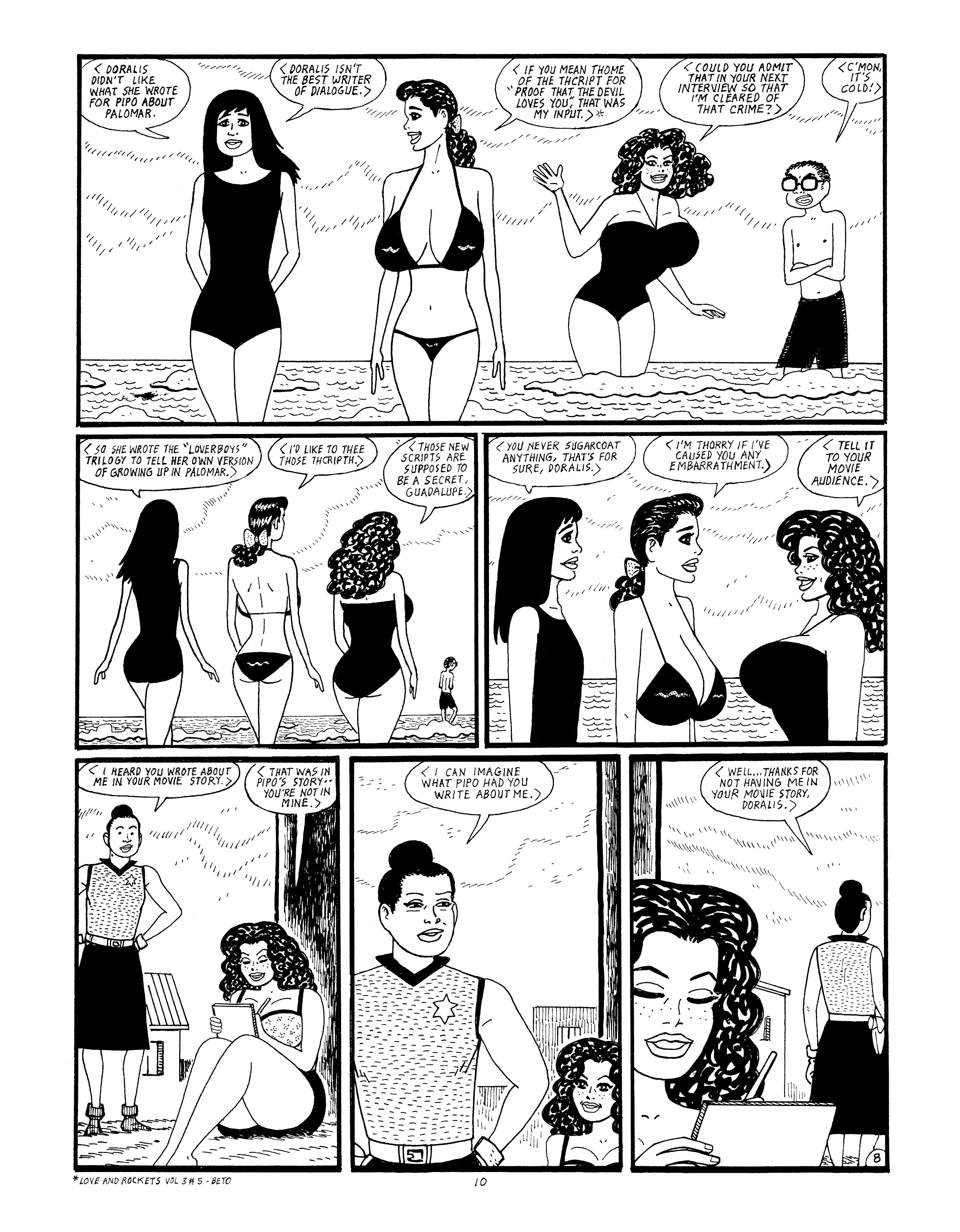 Read online Love and Rockets (2016) comic -  Issue #9 - 12