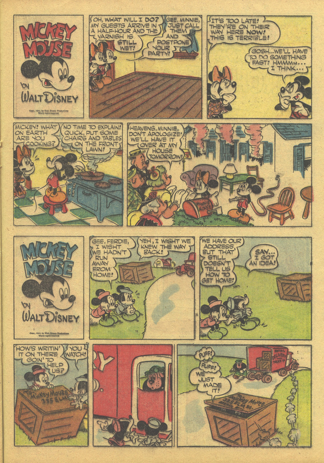 Read online Walt Disney's Comics and Stories comic -  Issue #91 - 31