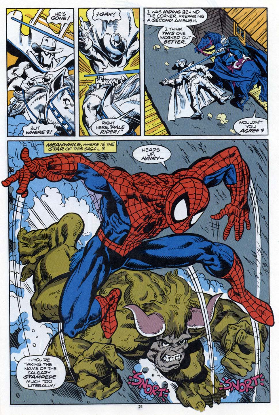 Read online The Amazing Spider-Man: Chaos in Calgary comic -  Issue # Full - 19