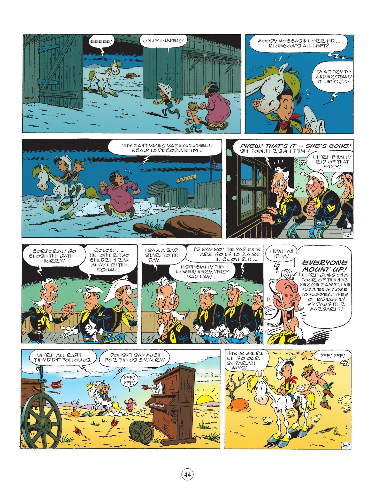 Read online A Lucky Luke Adventure comic -  Issue #69 - 46