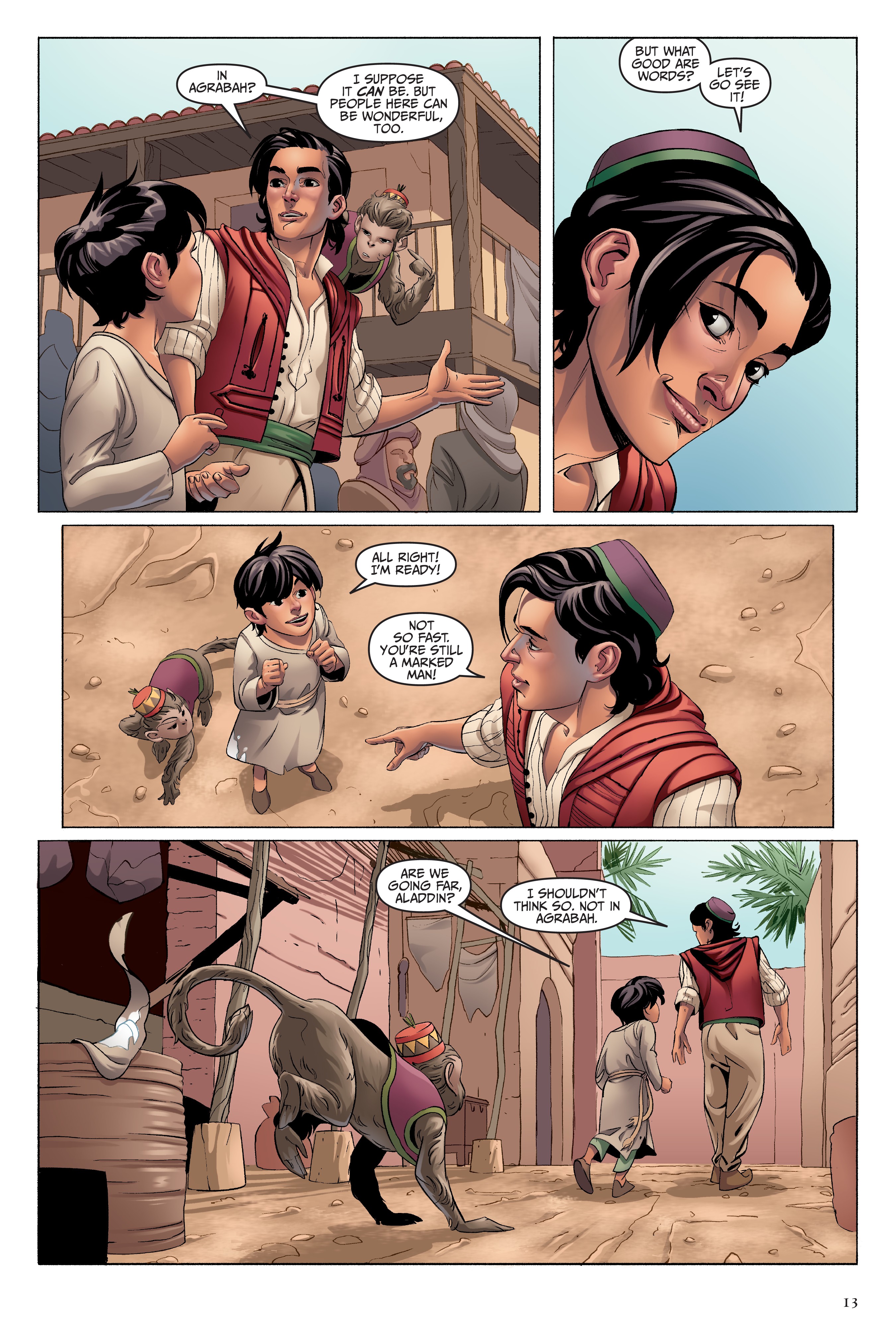 Read online Disney Aladdin: Four Tales of Agrabah comic -  Issue # TPB - 13