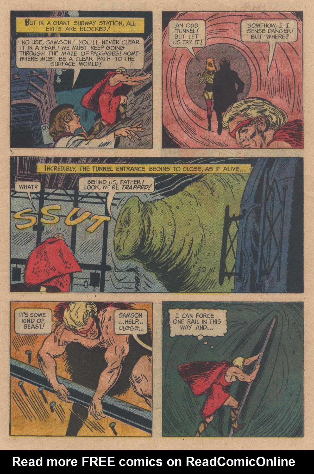 Read online Mighty Samson (1964) comic -  Issue #7 - 7
