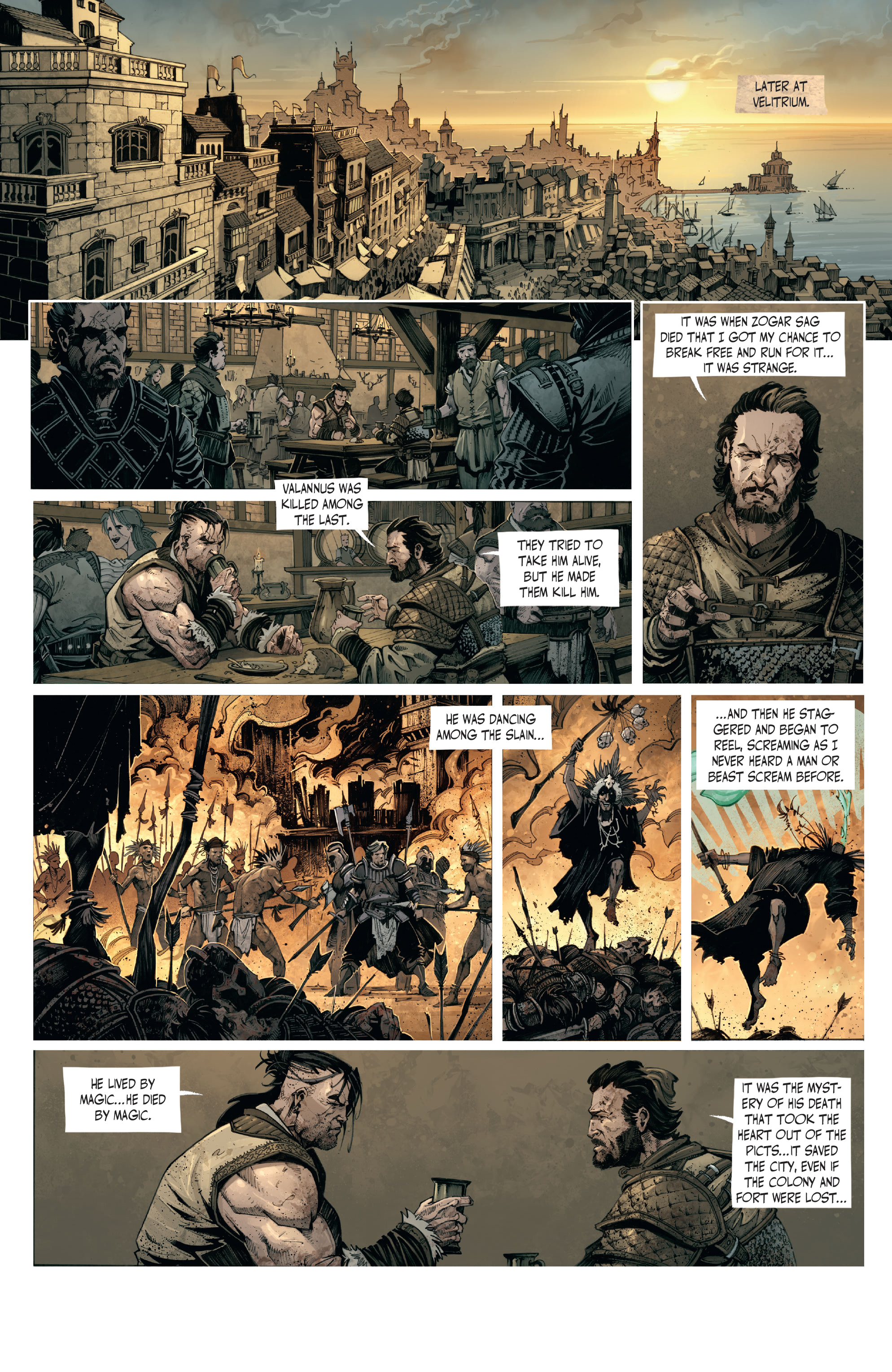 Read online The Cimmerian: Beyond The Black River comic -  Issue #2 - 24