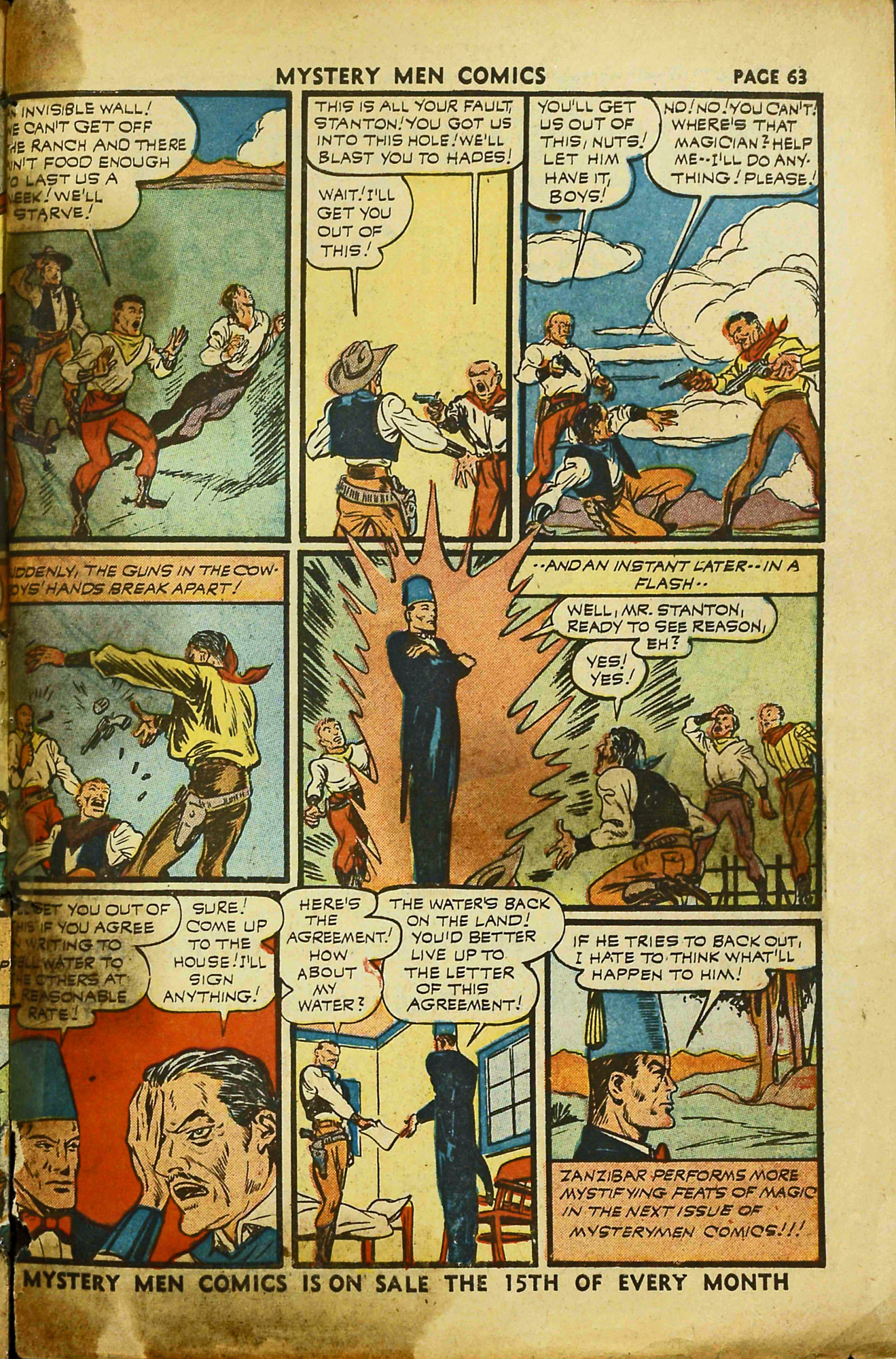 Read online Mystery Men Comics comic -  Issue #29 - 64