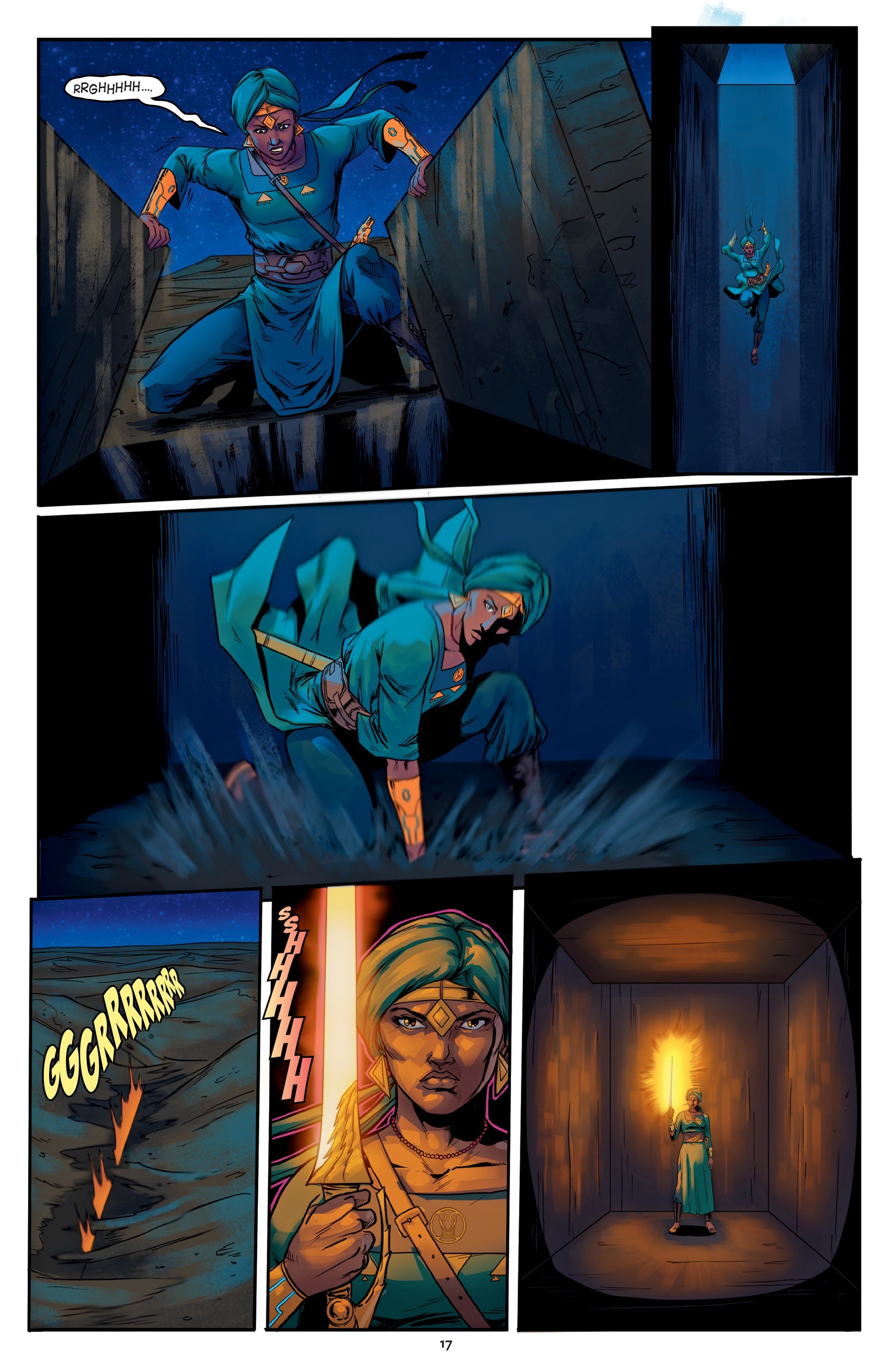 Read online Malika: Warrior Queen comic -  Issue # TPB 2 (Part 1) - 19