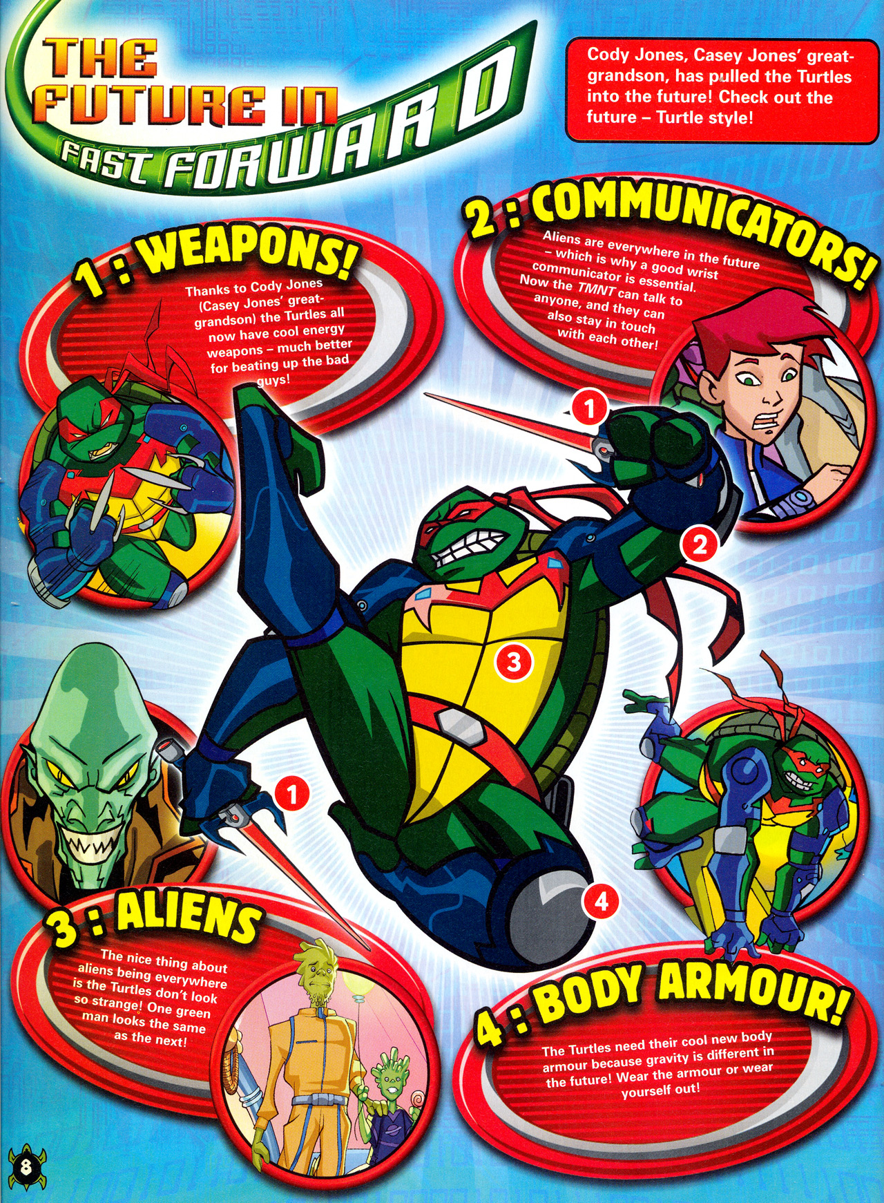 Read online Teenage Mutant Ninja Turtles Comic comic -  Issue #6 - 7