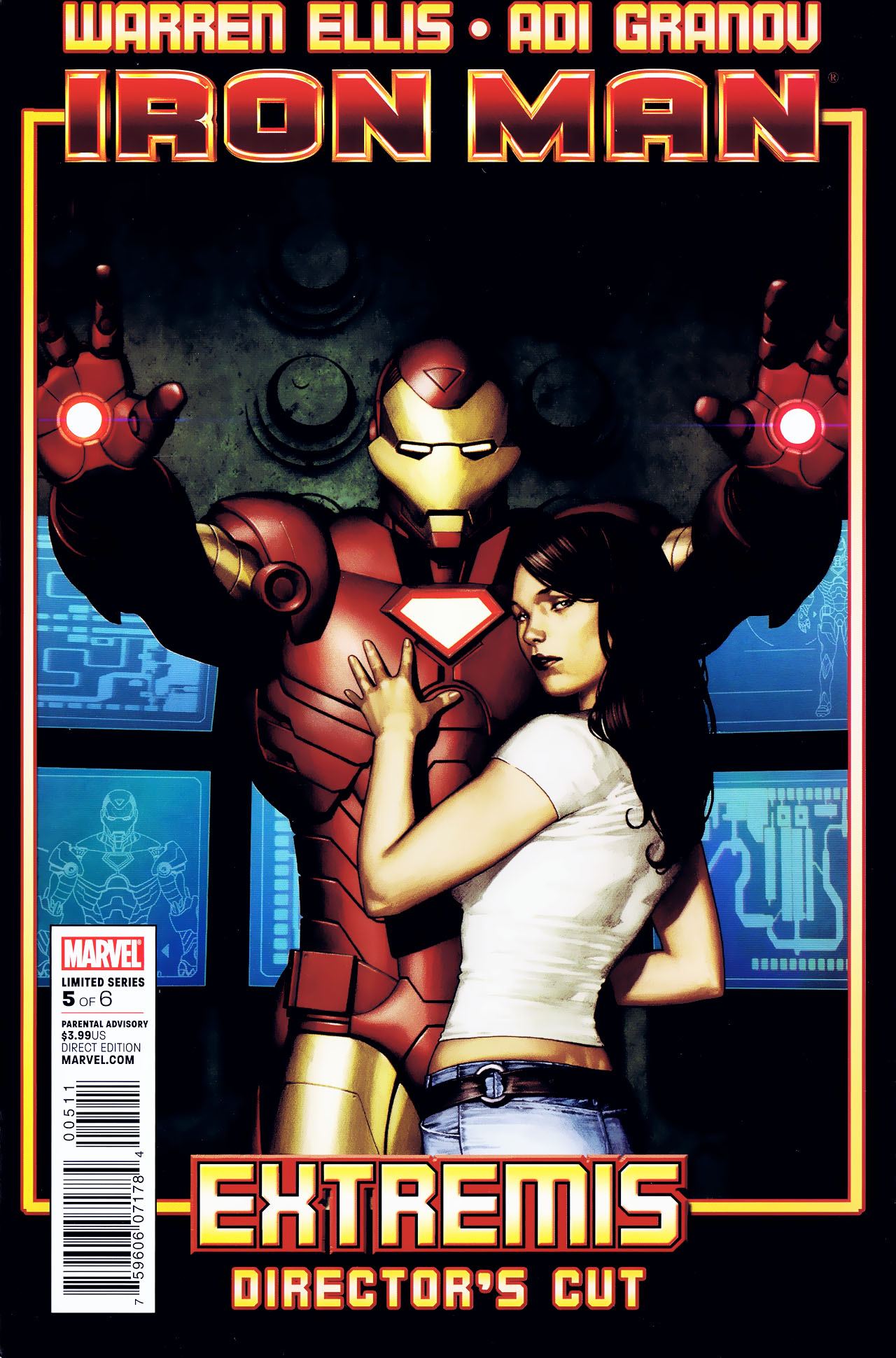 Read online Iron Man: Extremis Director's Cut comic -  Issue #5 - 1