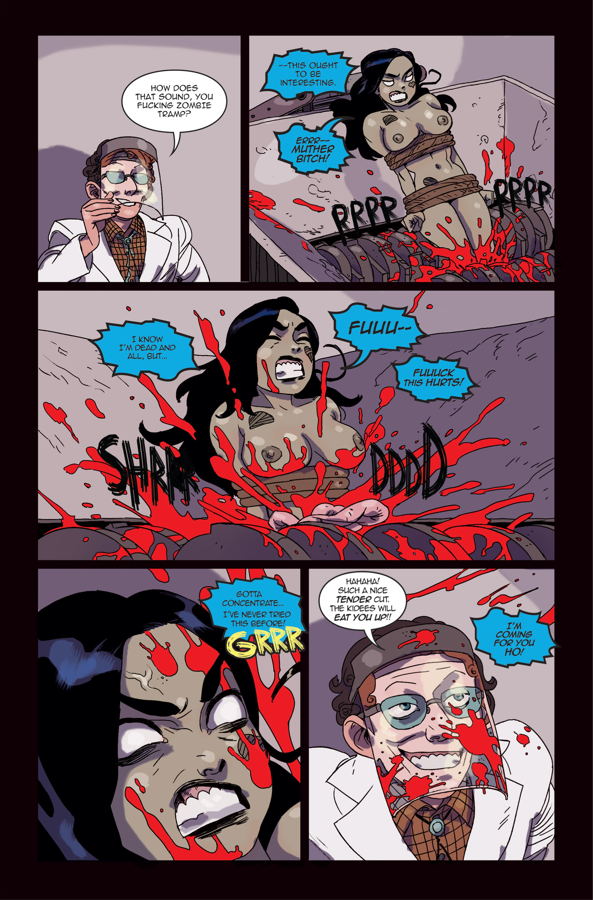 Read online Zombie Tramp (2014) comic -  Issue #7 - 20