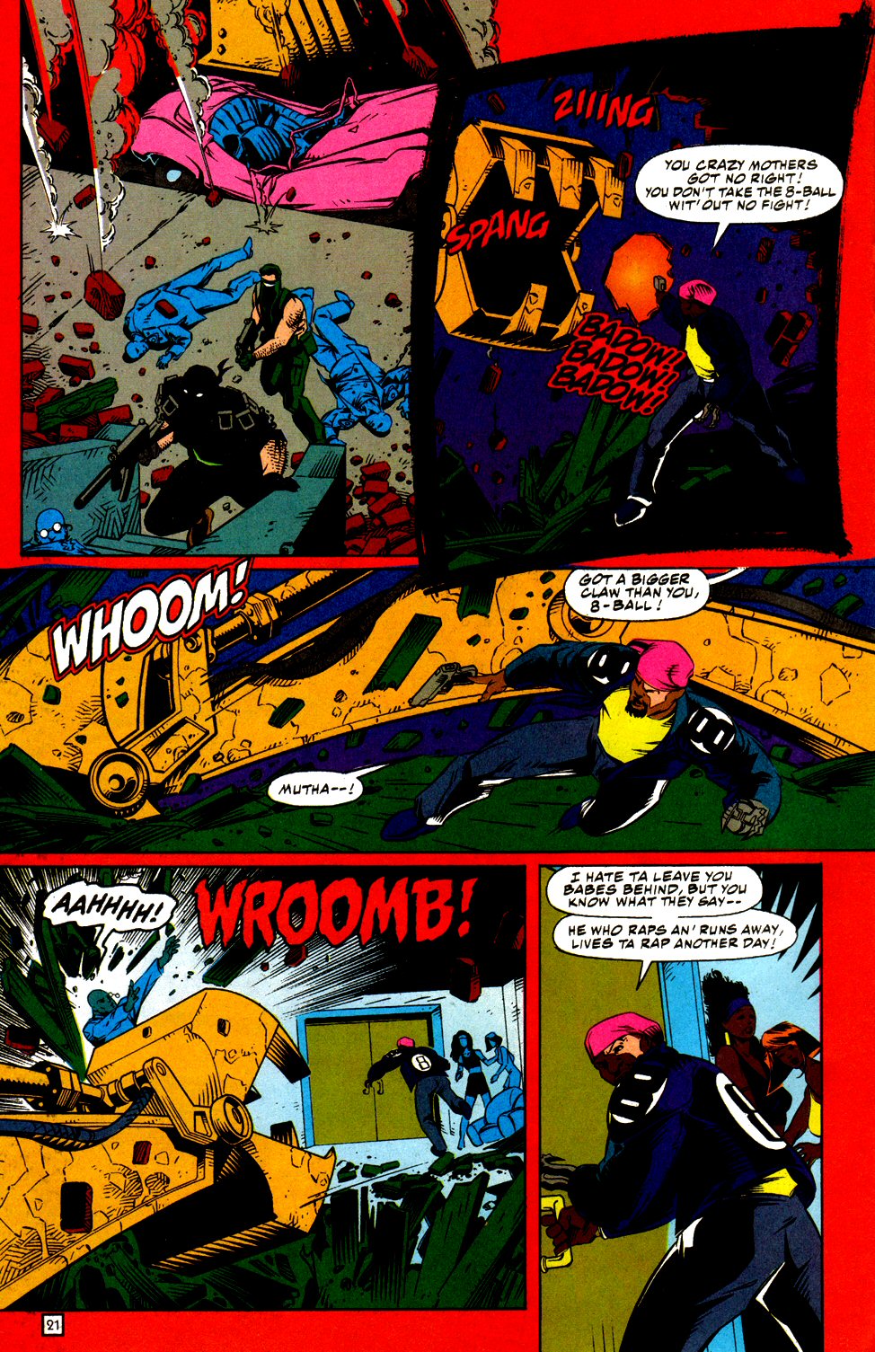 Read online Chain Gang War comic -  Issue #2 - 22