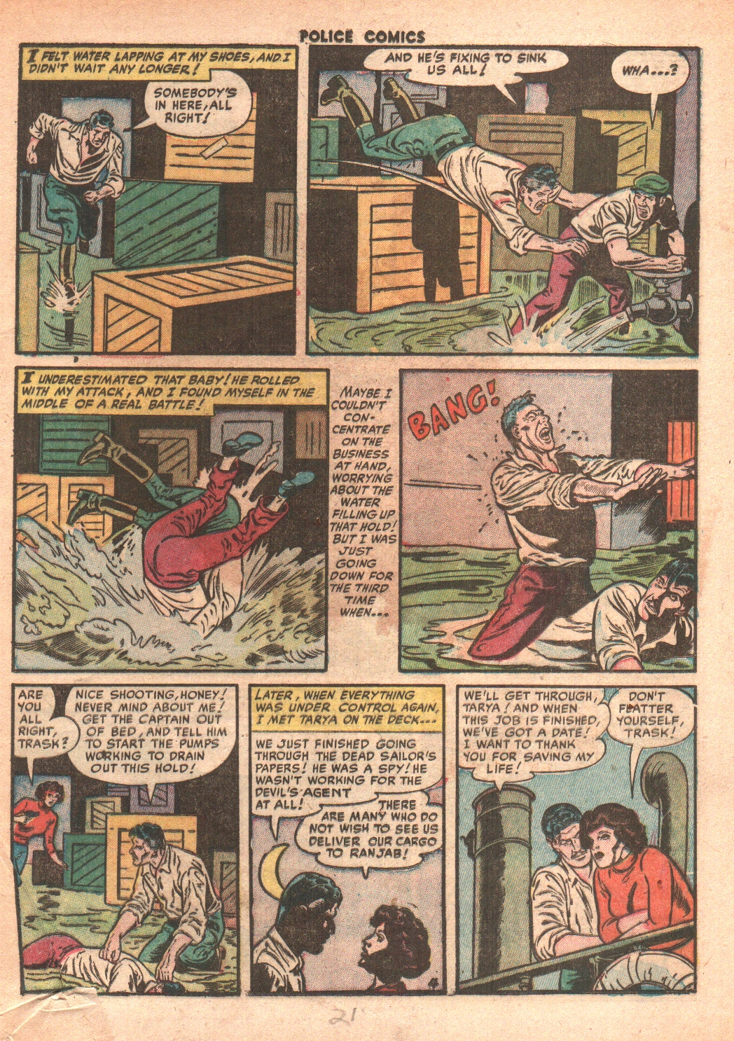 Read online Police Comics comic -  Issue #113 - 22