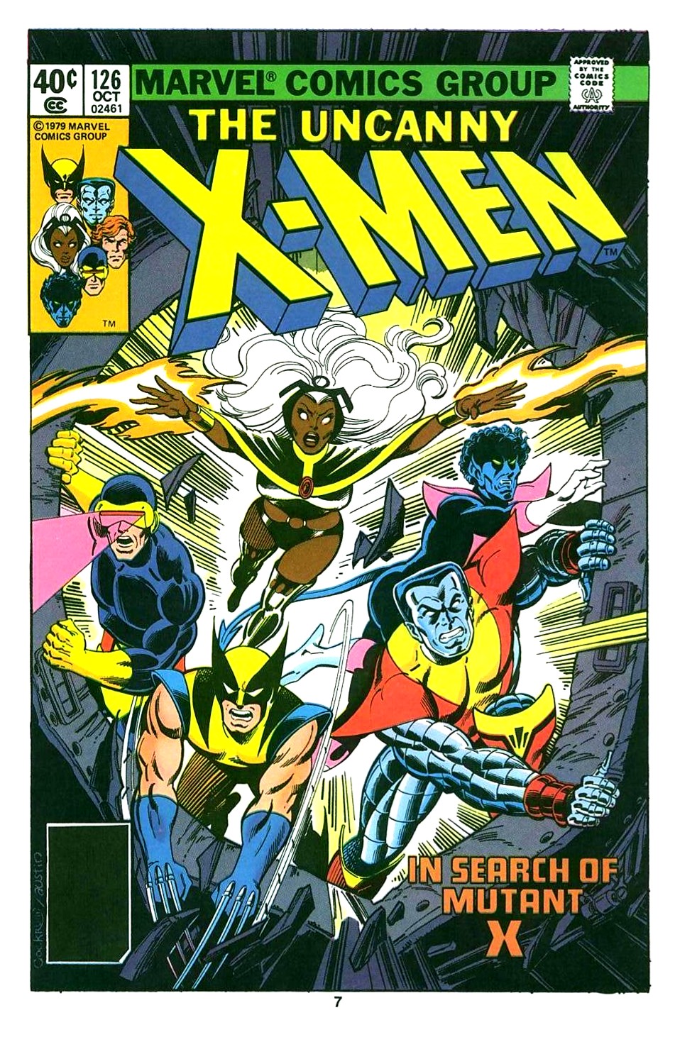 Read online The Official Marvel Index To The X-Men comic -  Issue #7 - 9