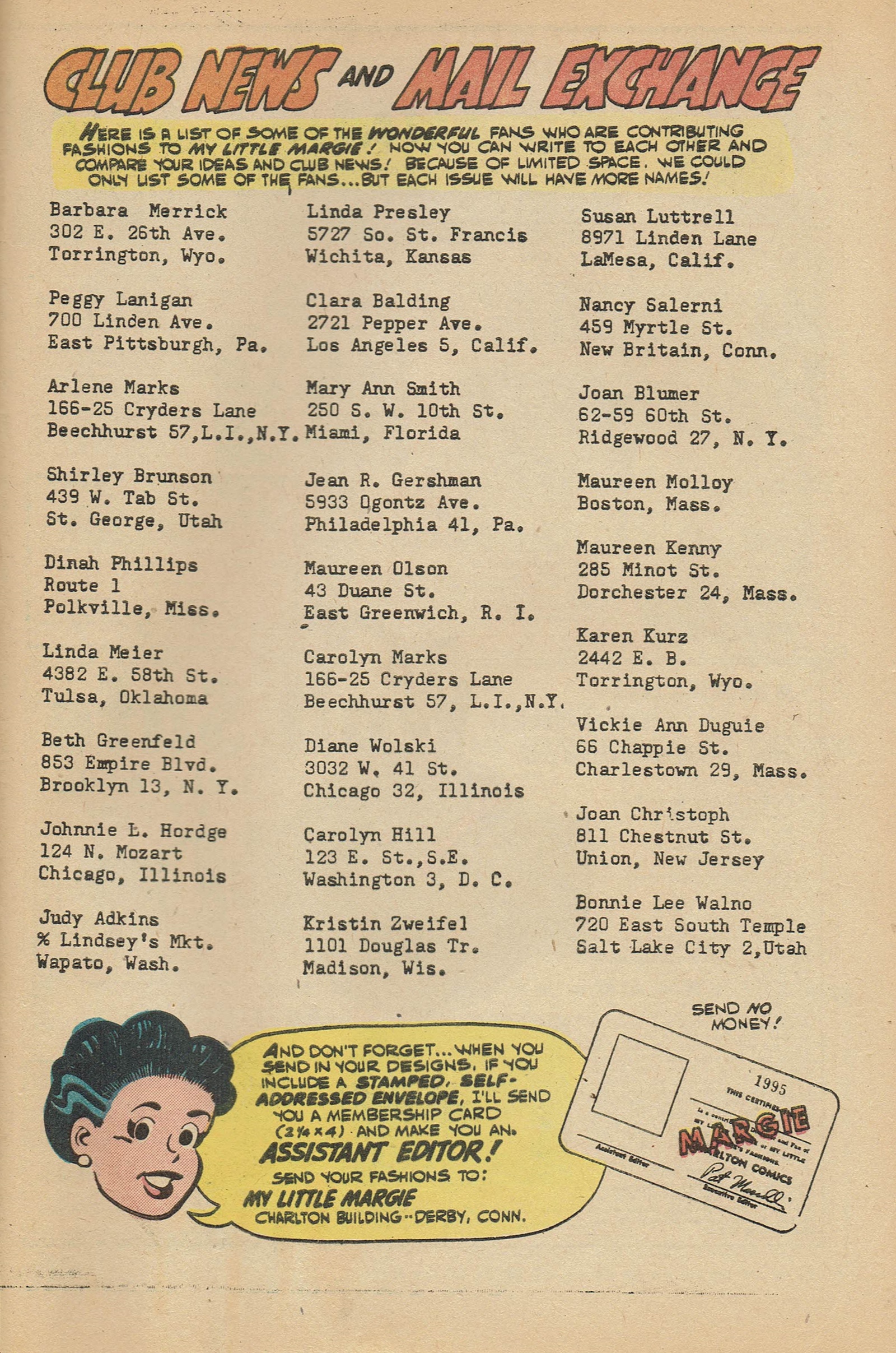 Read online My Little Margie (1954) comic -  Issue #28 - 33