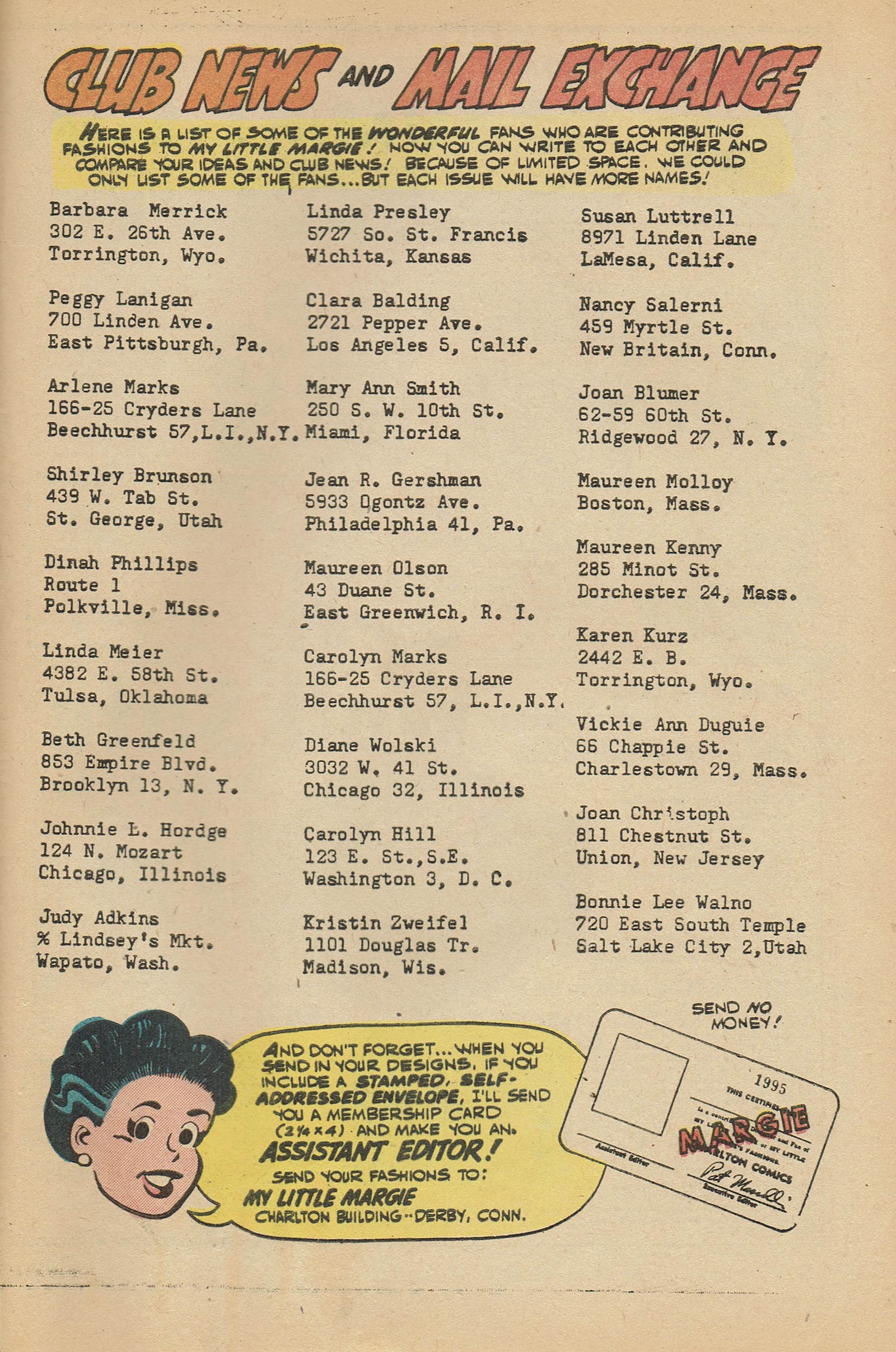 Read online My Little Margie (1954) comic -  Issue #28 - 33