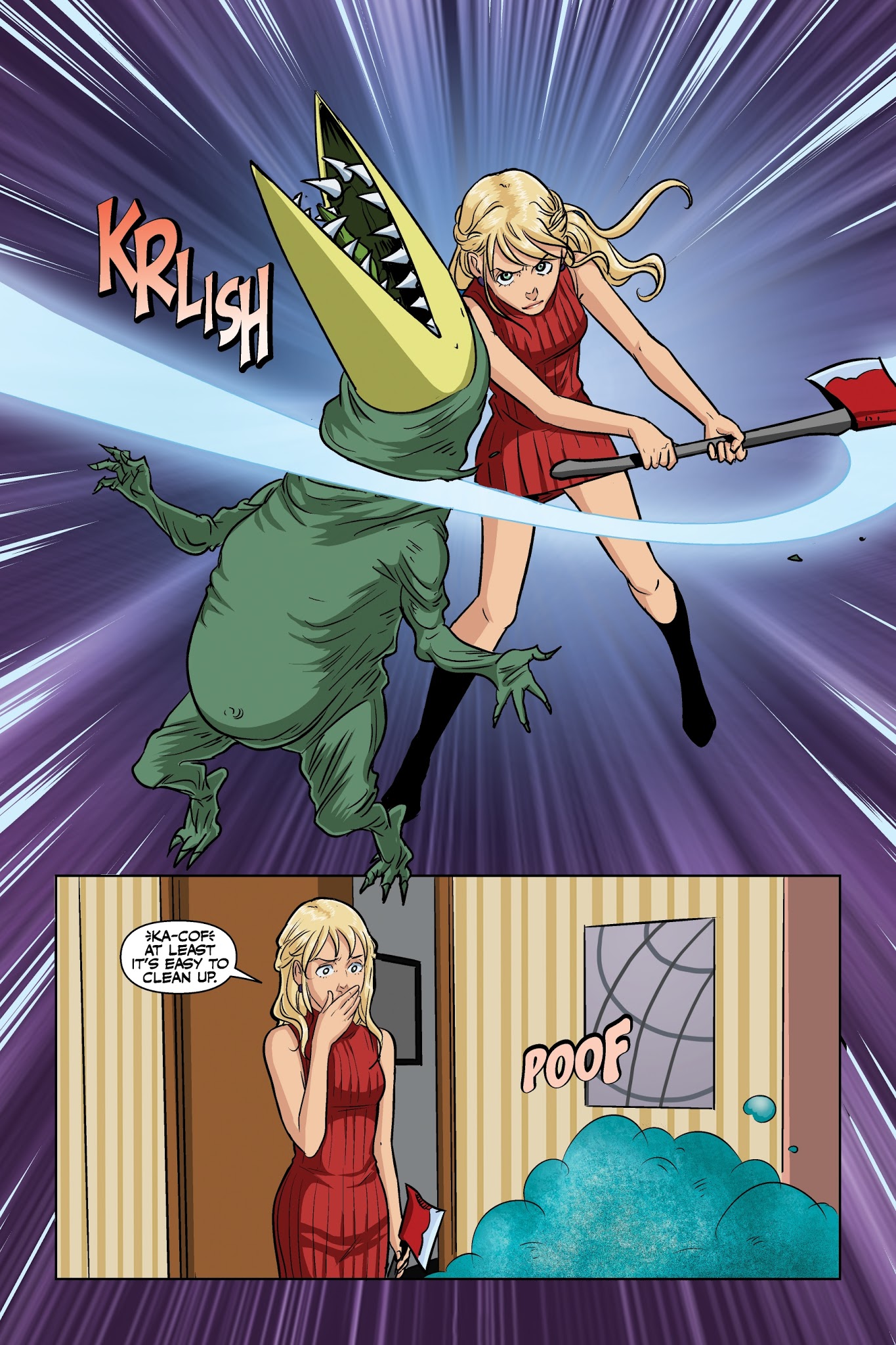 Read online Buffy: The High School Years–Parental Parasite comic -  Issue # TPB - 75