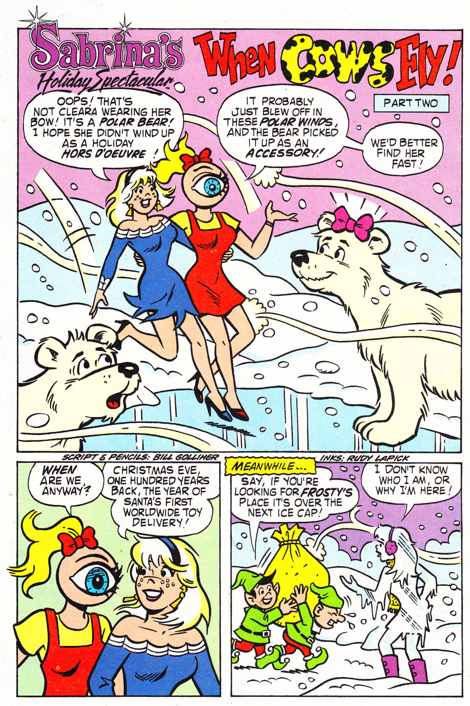 Read online Sabrina's Holiday Spectacular comic -  Issue #2 - 12