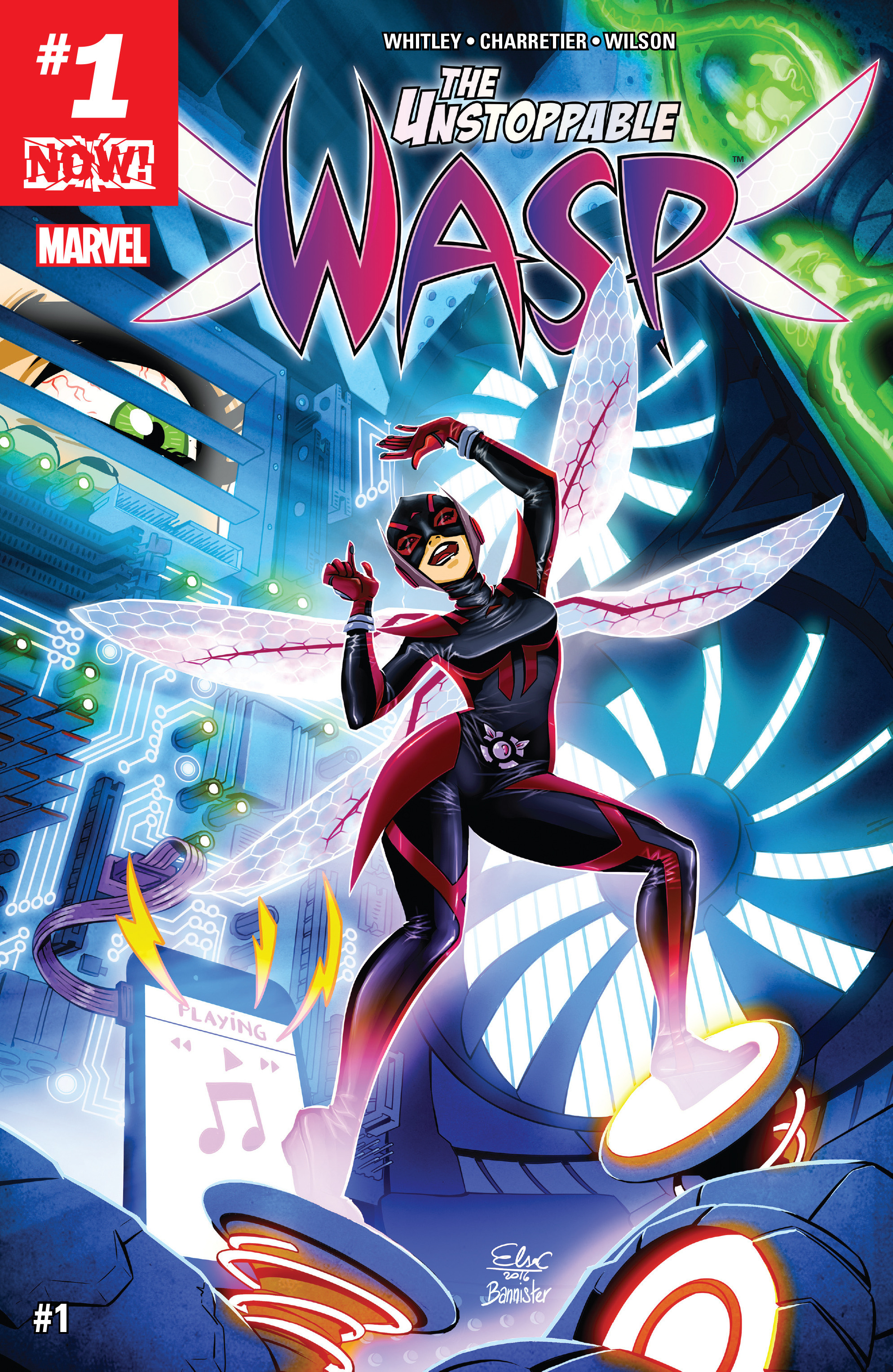 Read online The Unstoppable Wasp comic -  Issue #1 - 1