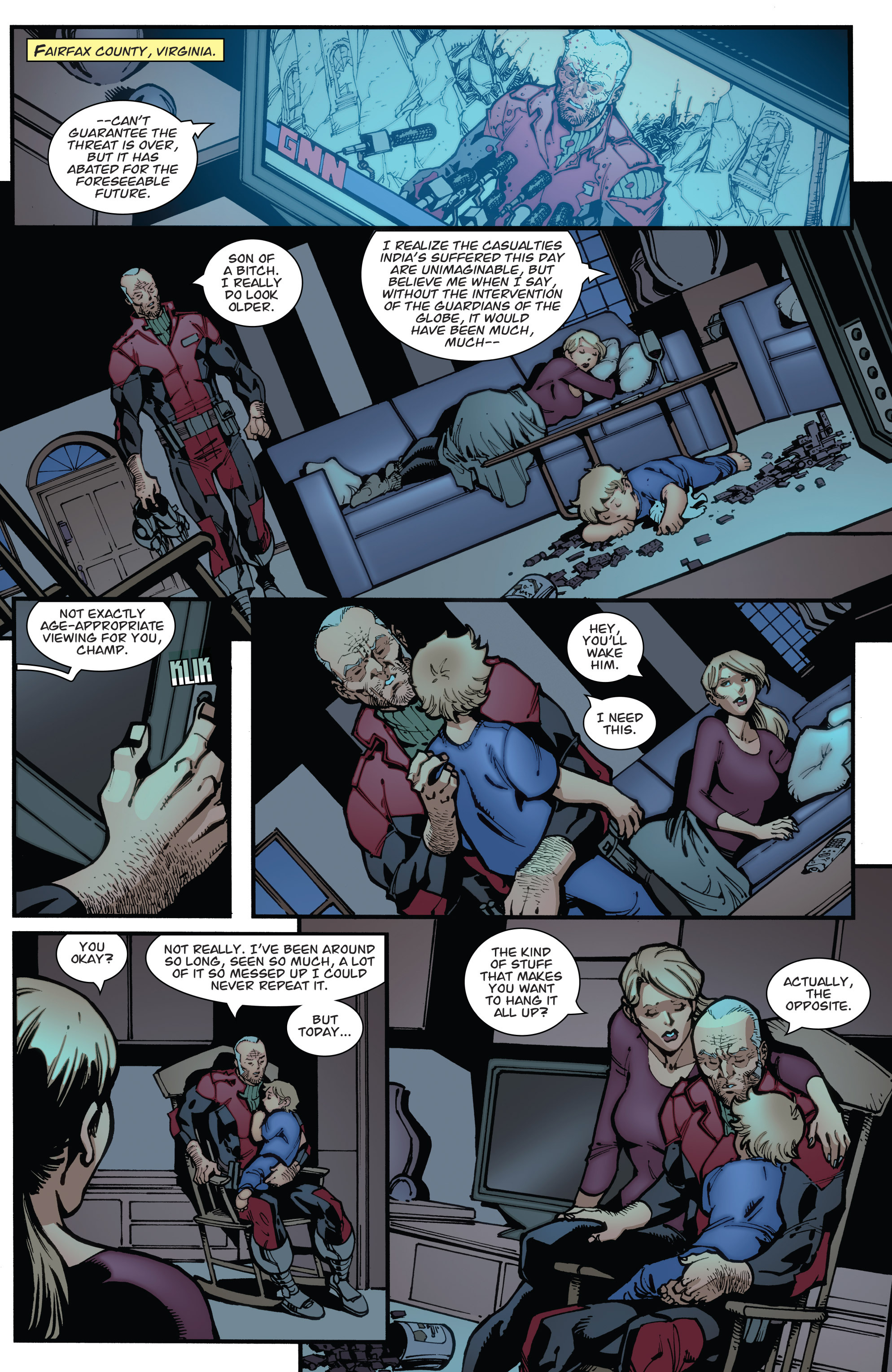 Read online Guarding the Globe (2012) comic -  Issue # _TPB - 137