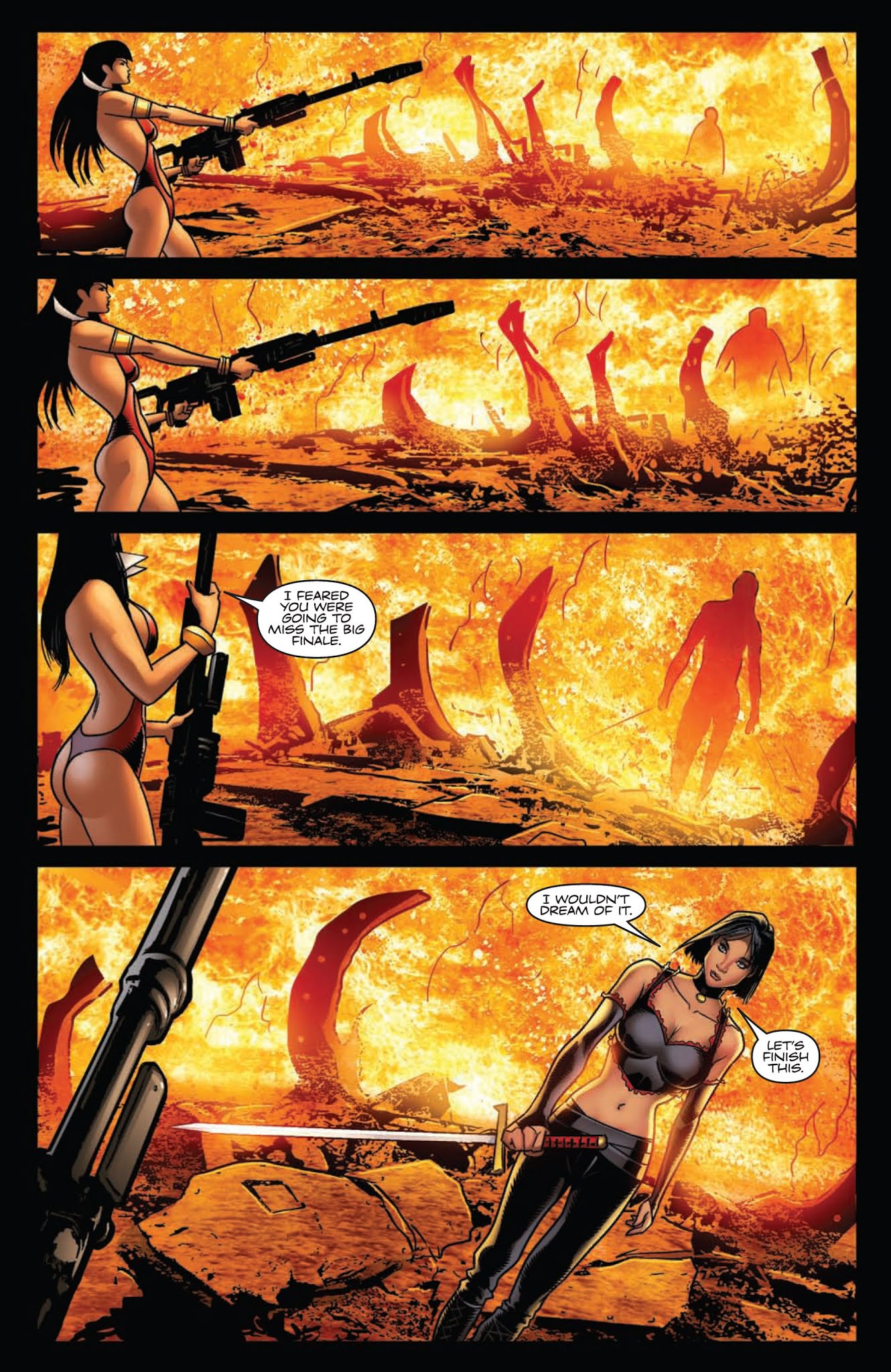 Read online Vampirella Halloween Special 2013 comic -  Issue # Full - 22