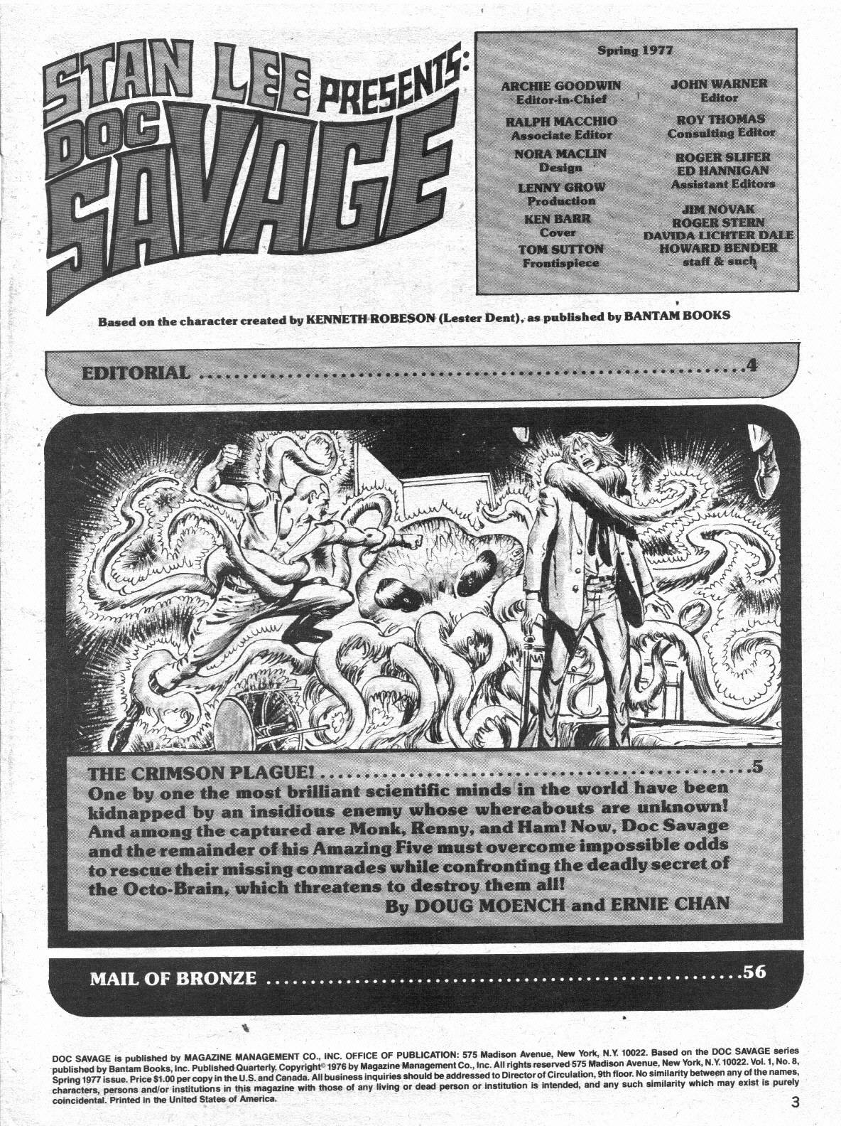 Read online Doc Savage (1975) comic -  Issue #8 - 3