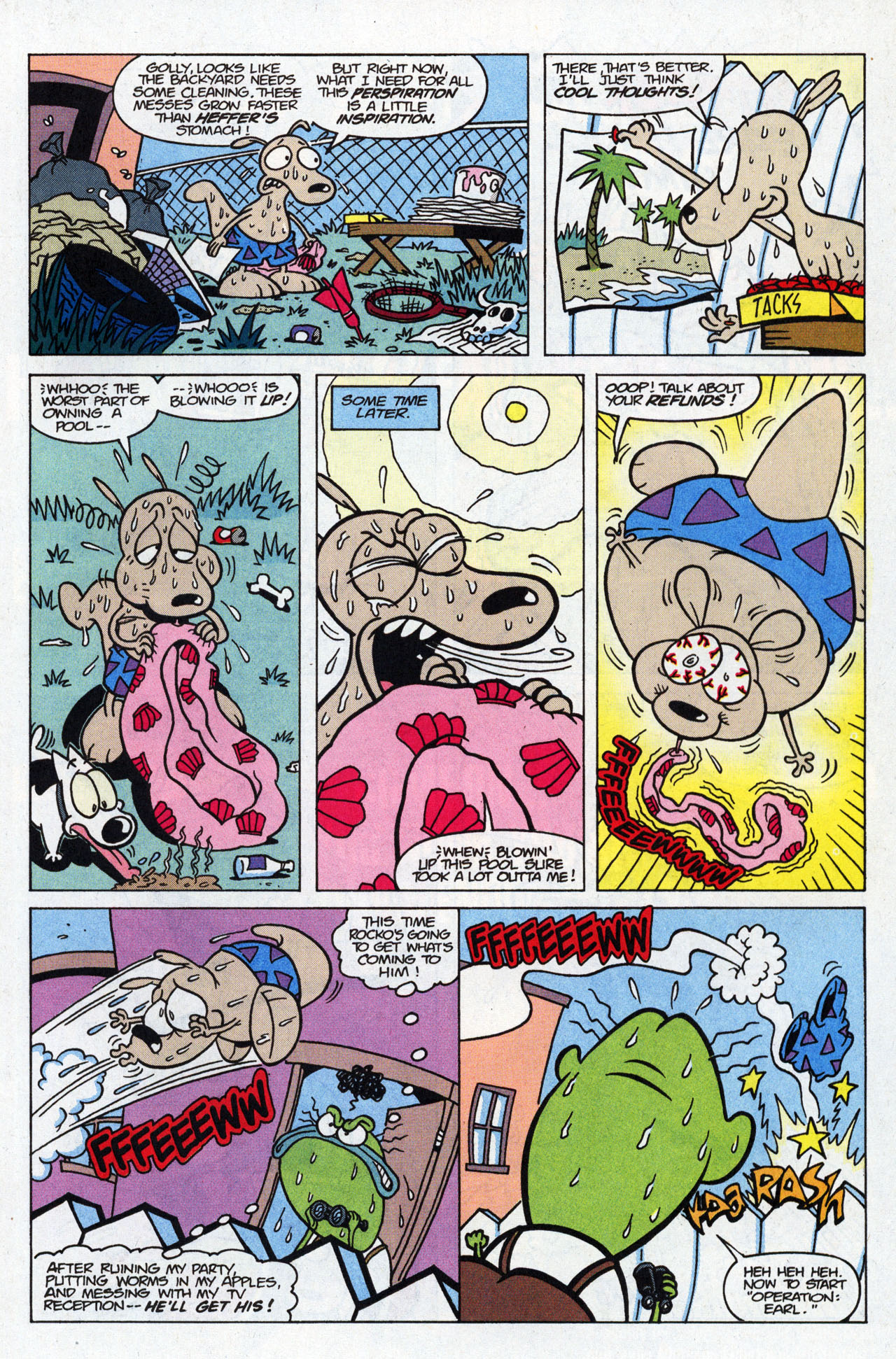Read online Rocko's Modern Life comic -  Issue #5 - 5