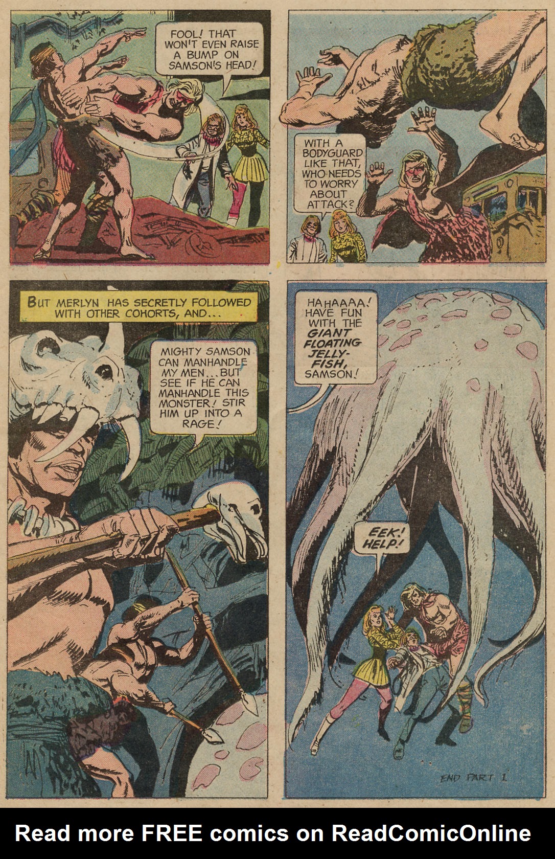 Read online Mighty Samson (1964) comic -  Issue #13 - 10