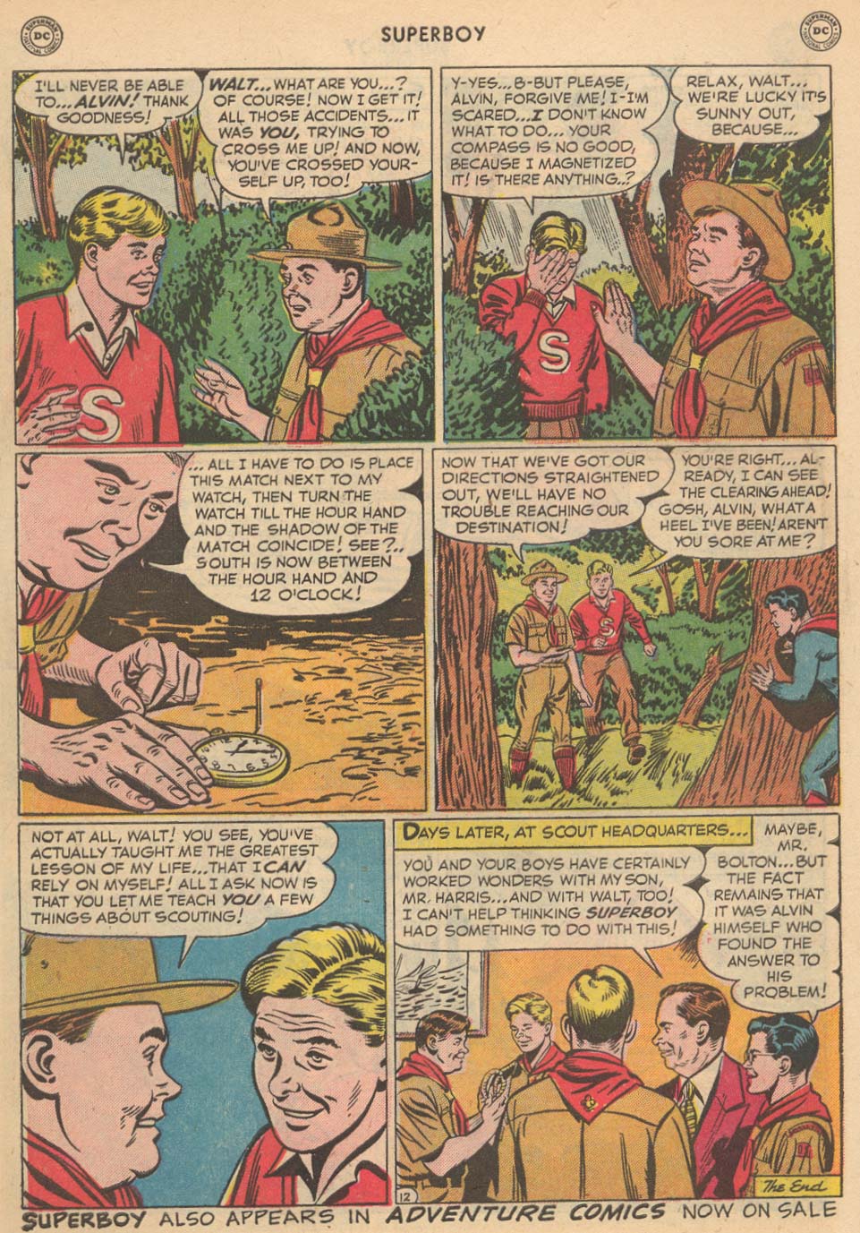 Read online Superboy (1949) comic -  Issue #13 - 13