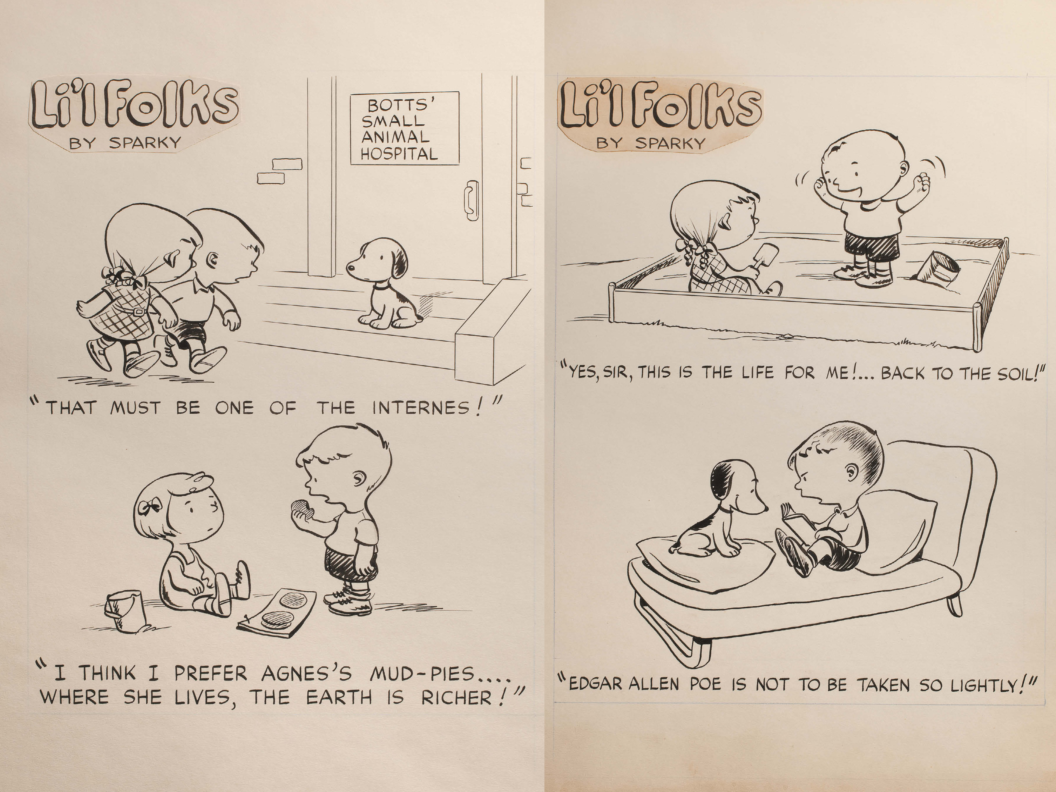 Read online Only What's Necessary: Charles M. Schulz and the Art of Peanuts comic -  Issue # TPB (Part 1) - 43