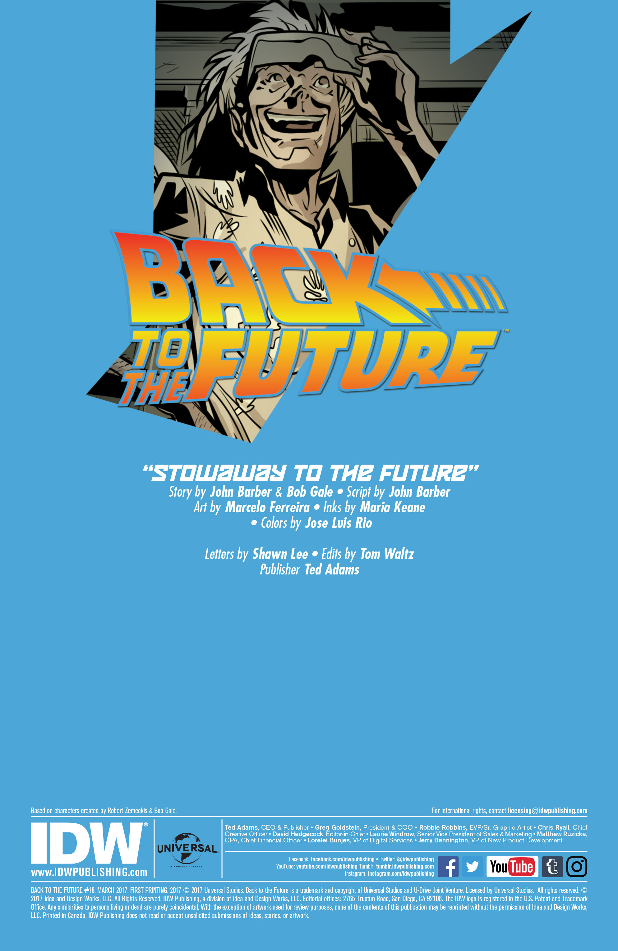 Read online Back to the Future (2015) comic -  Issue #18 - 2