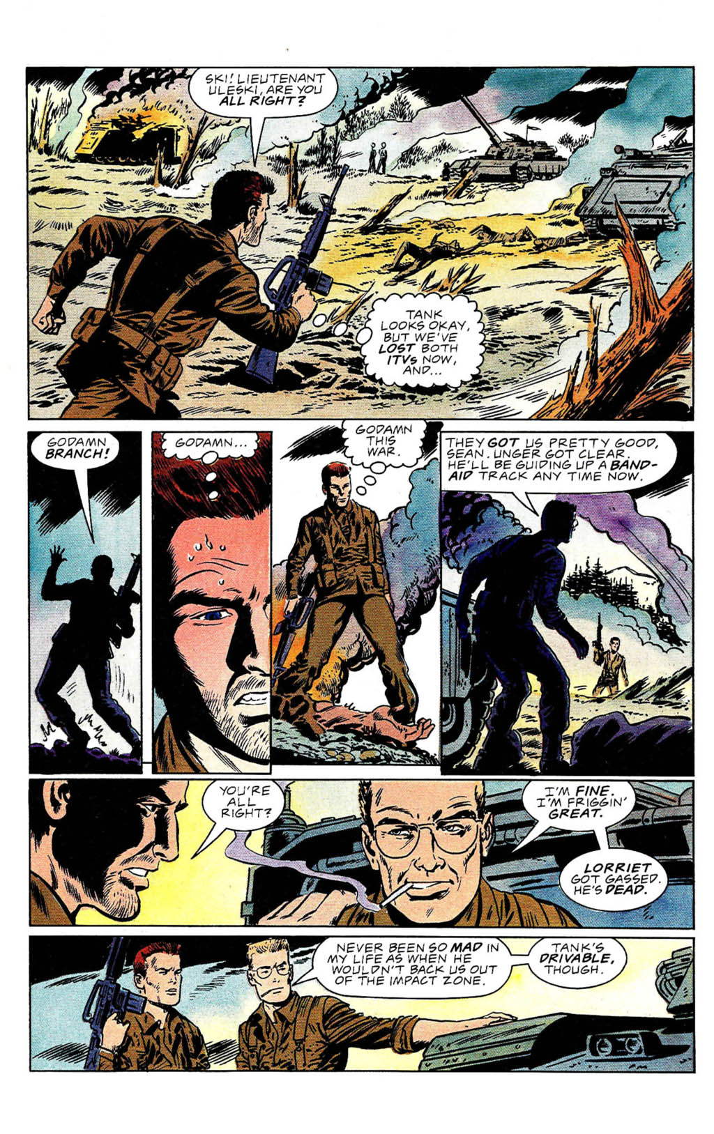 Read online Team Yankee comic -  Issue #2 - 19