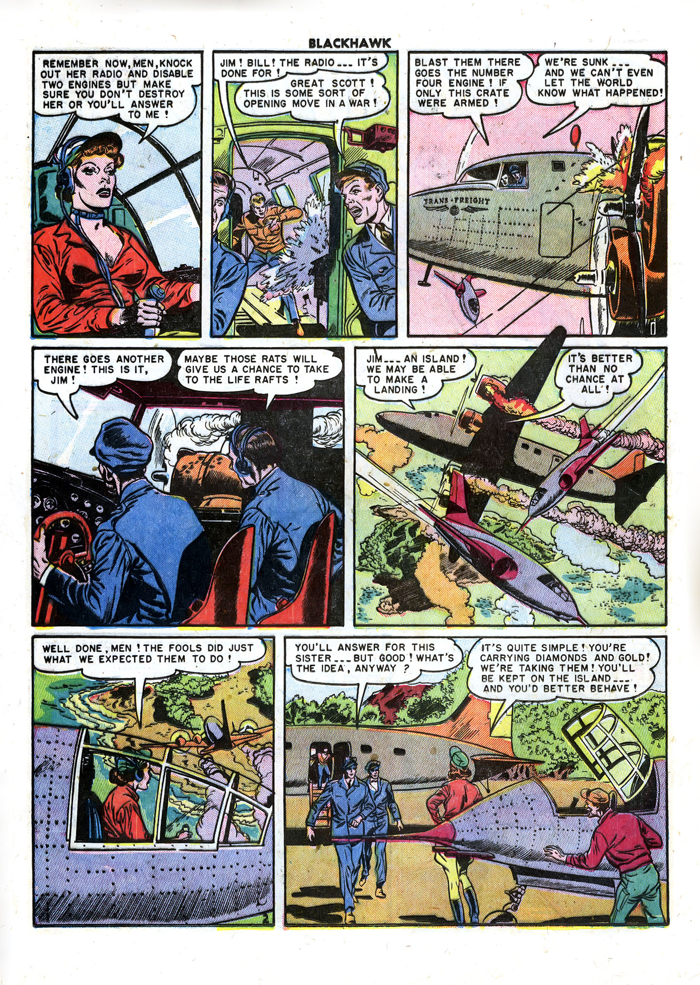 Read online Blackhawk (1957) comic -  Issue #36 - 16