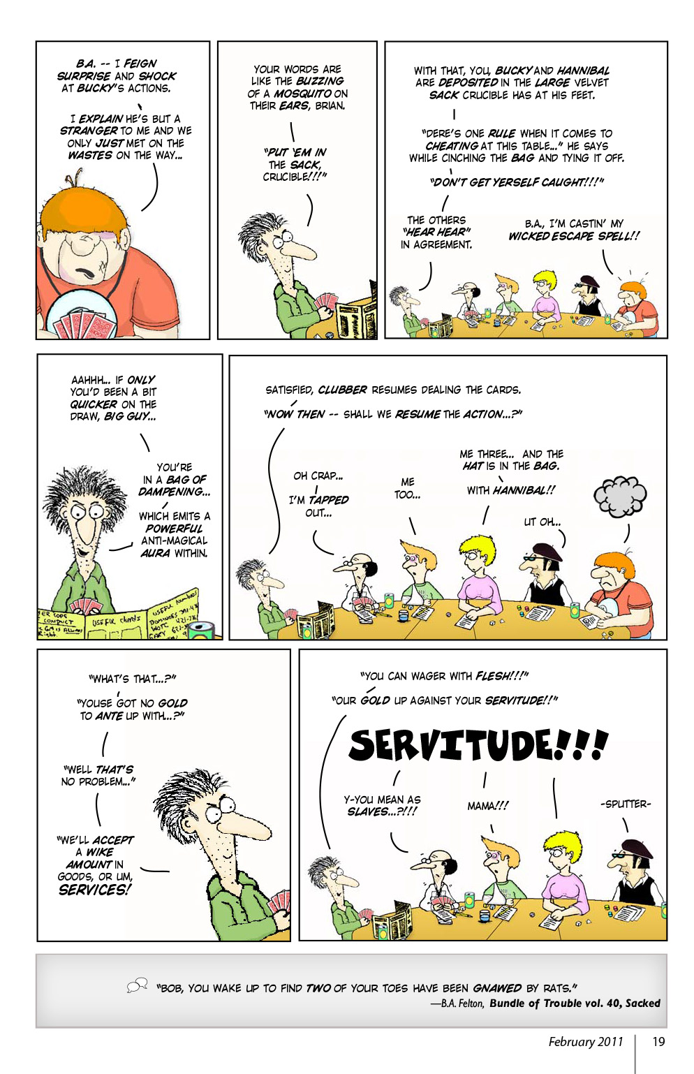 Read online Knights of the Dinner Table comic -  Issue #172 - 21