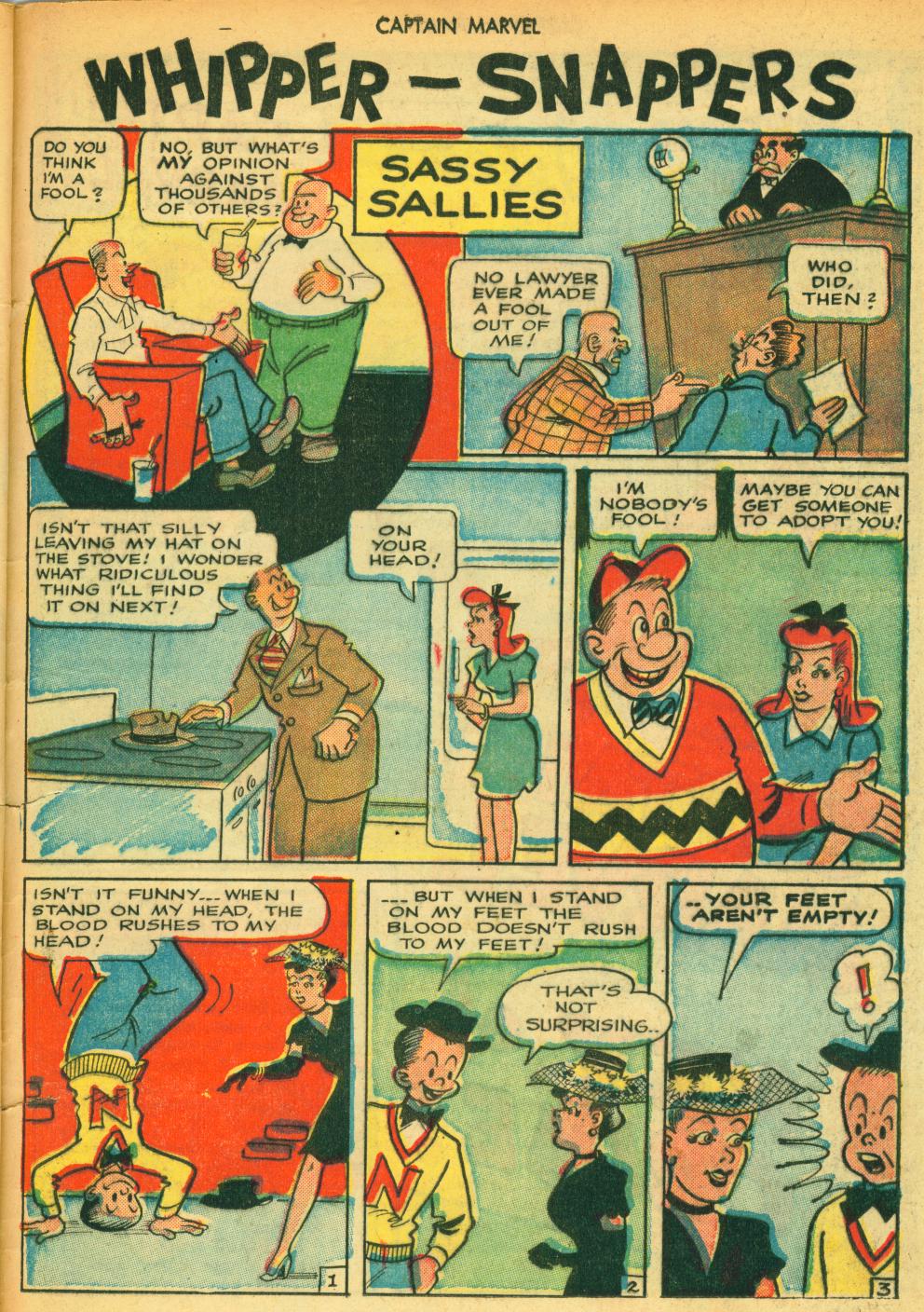 Read online Captain Marvel Adventures comic -  Issue #67 - 41