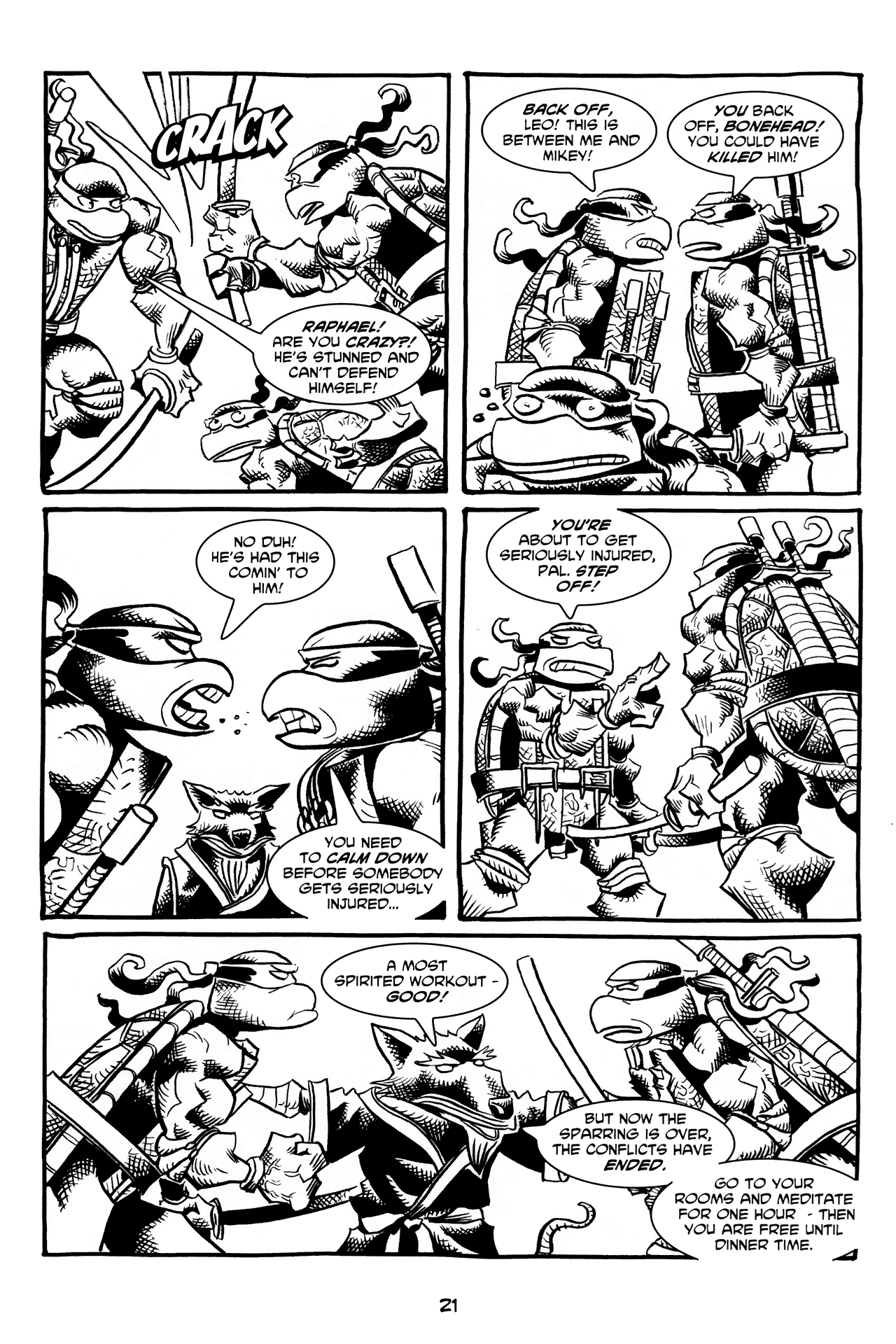 Read online Tales of the TMNT comic -  Issue #55 - 25