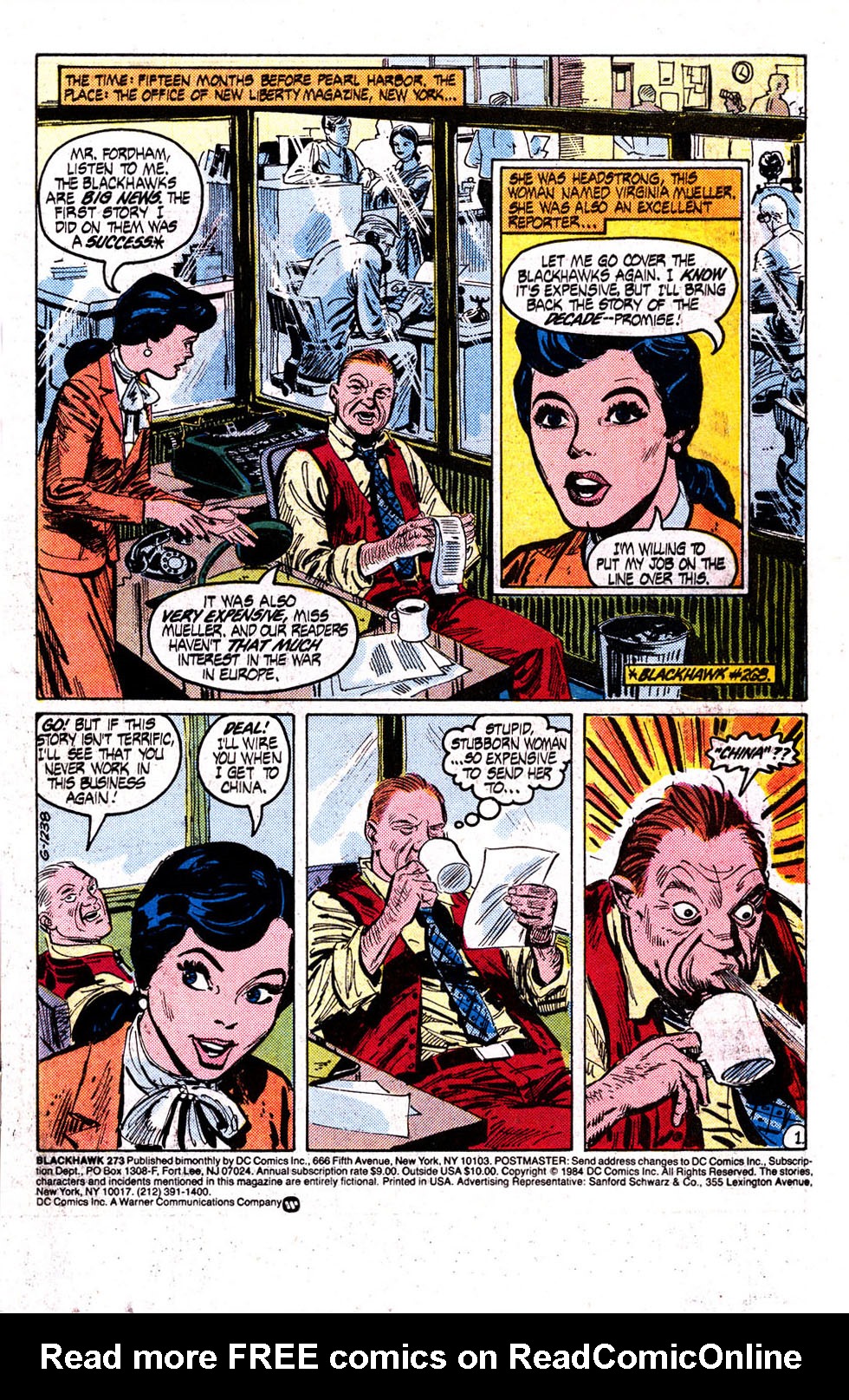 Read online Blackhawk (1957) comic -  Issue #273 - 2