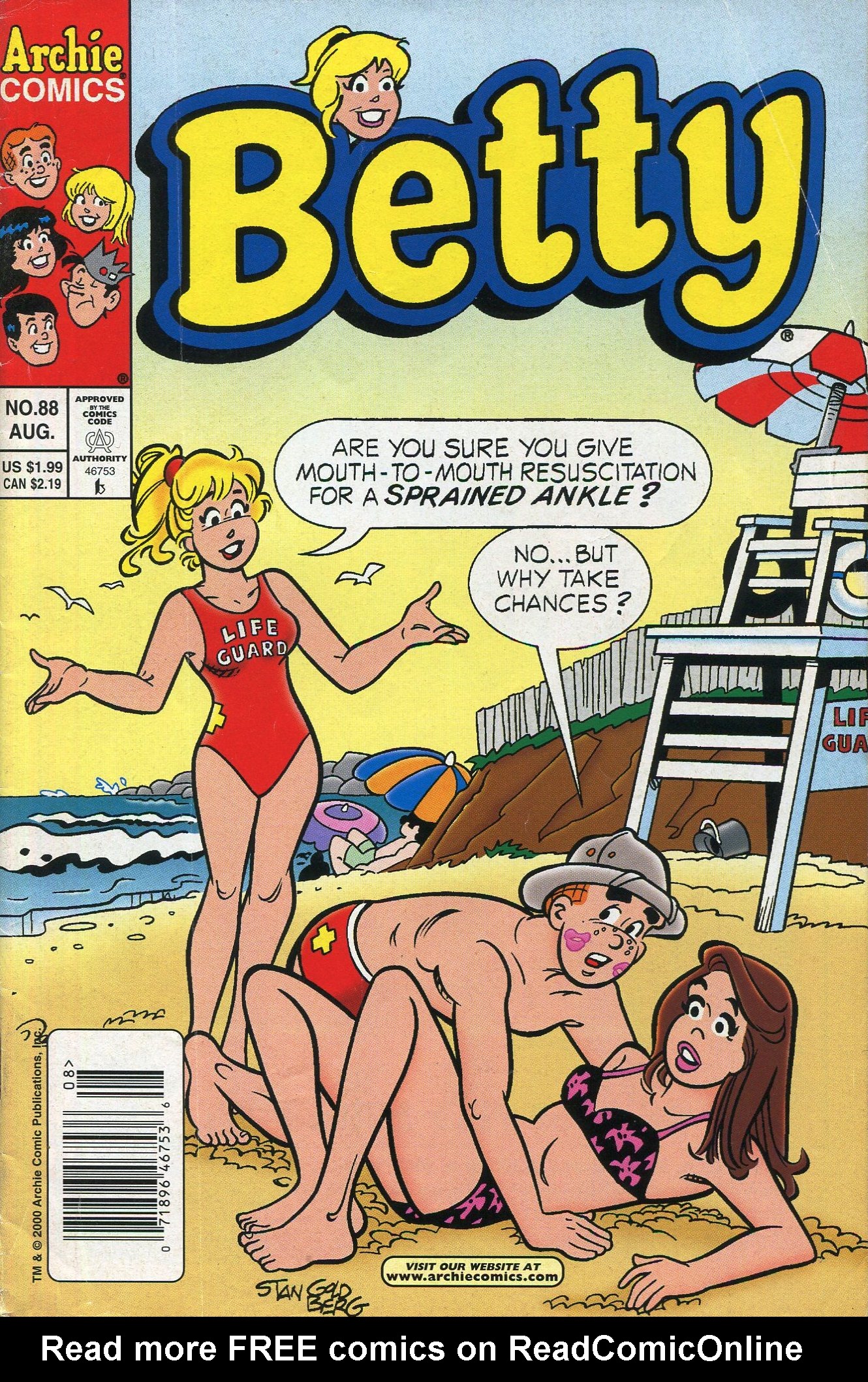 Read online Betty comic -  Issue #88 - 1