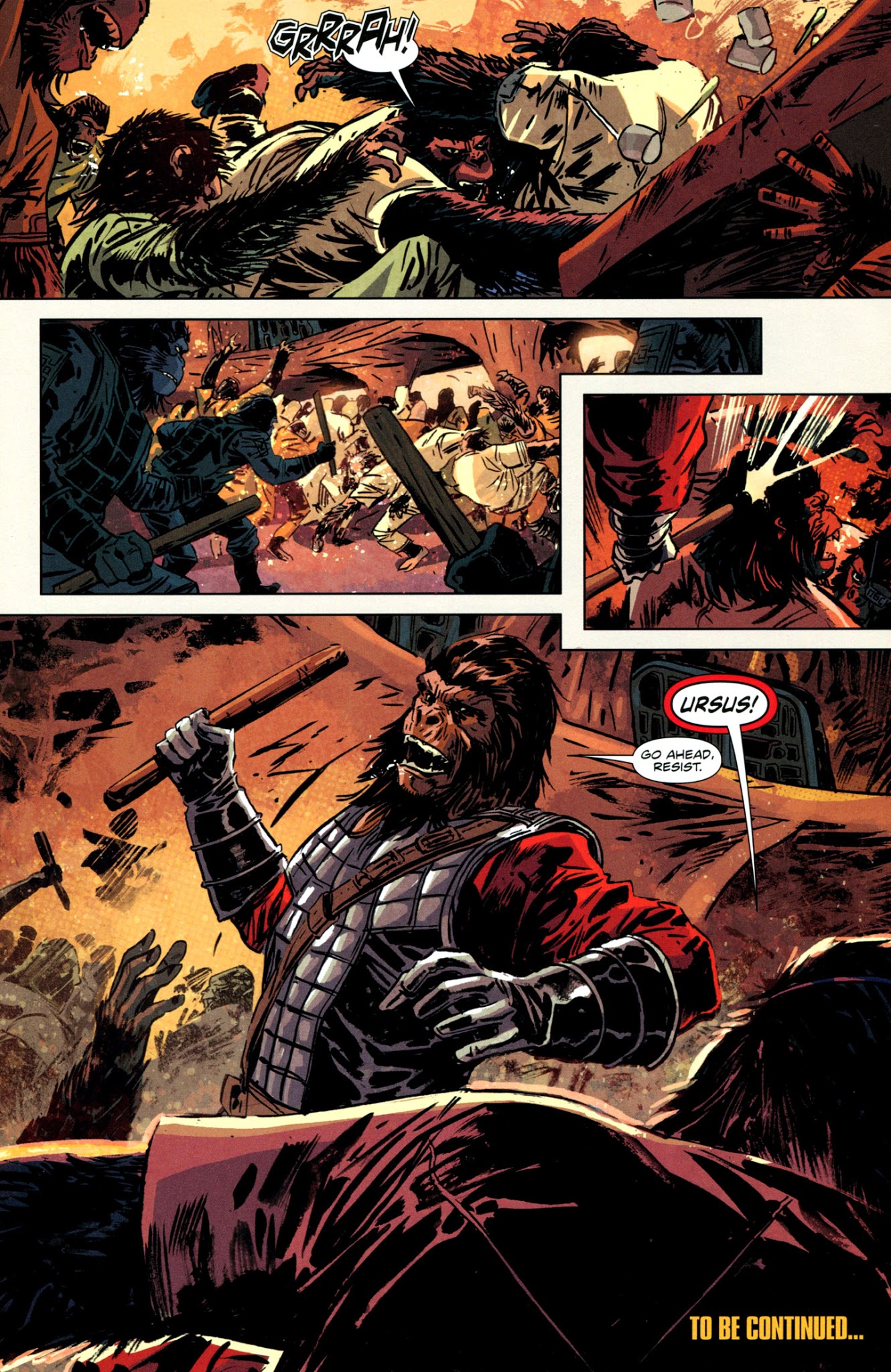 Read online Betrayal of the Planet of the Apes comic -  Issue #2 - 24