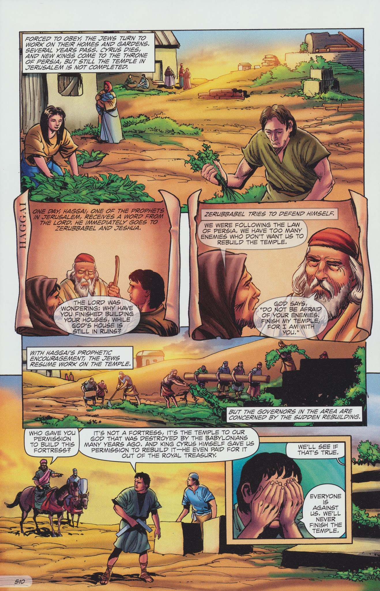 Read online The Action Bible comic -  Issue # TPB 2 - 133