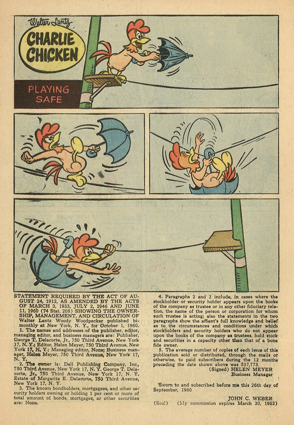 Read online Walter Lantz Woody Woodpecker (1952) comic -  Issue #65 - 34